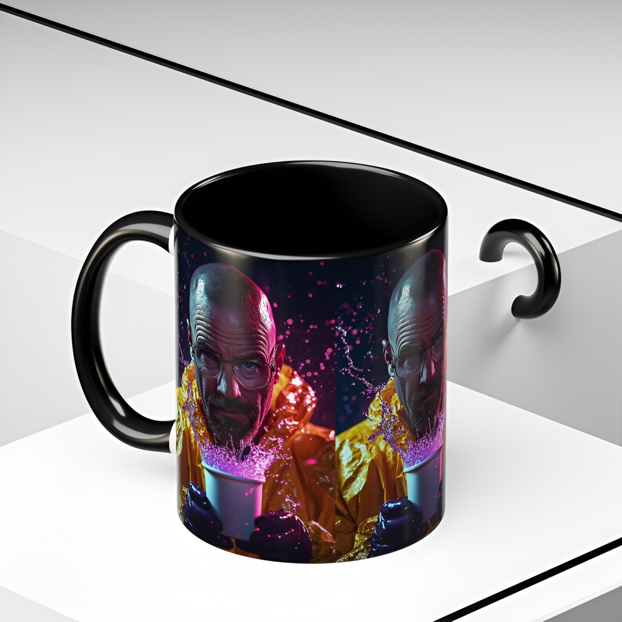 Walter White Character Chemical Splash Mug
