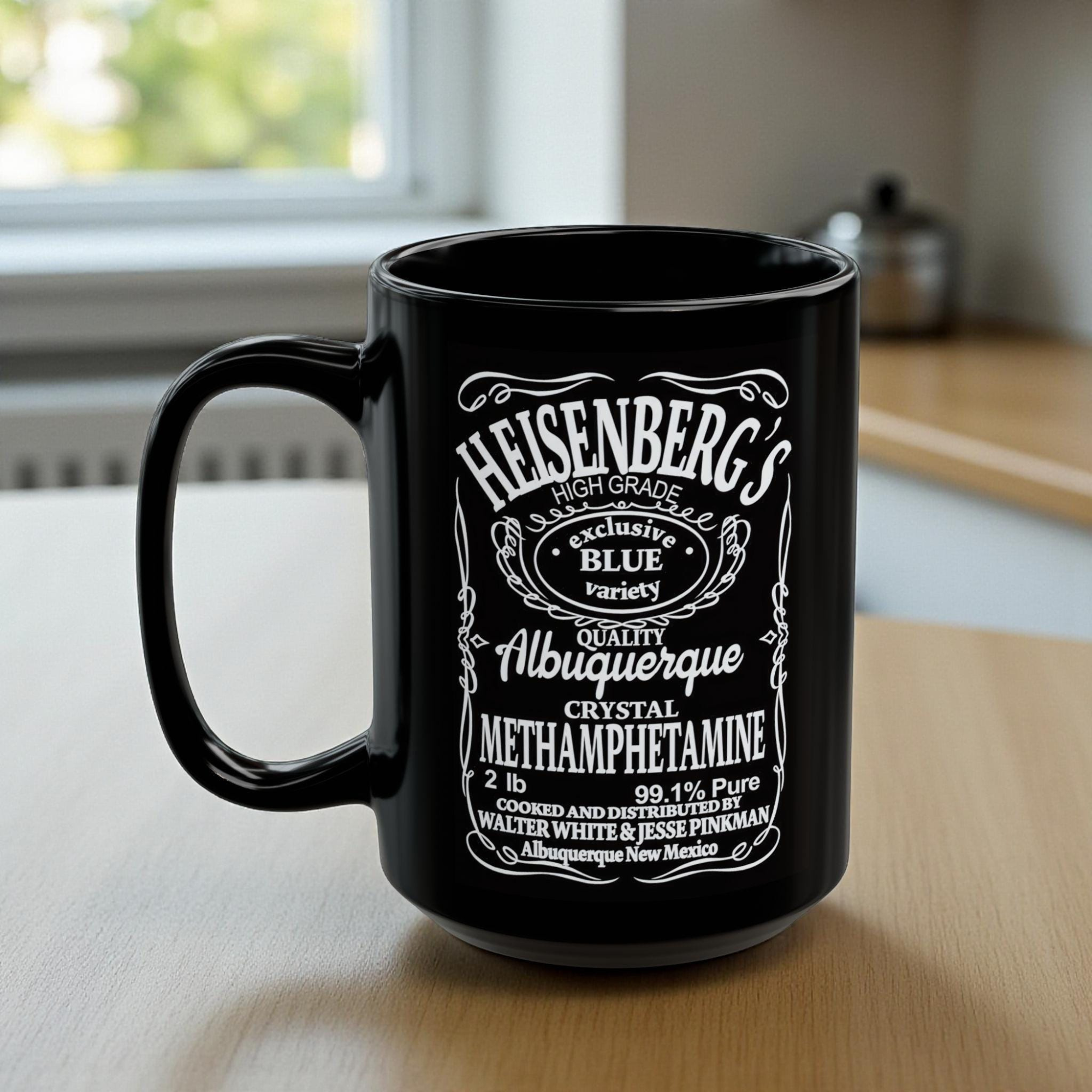 Heisenberg Walter White Whiskey Style Mug