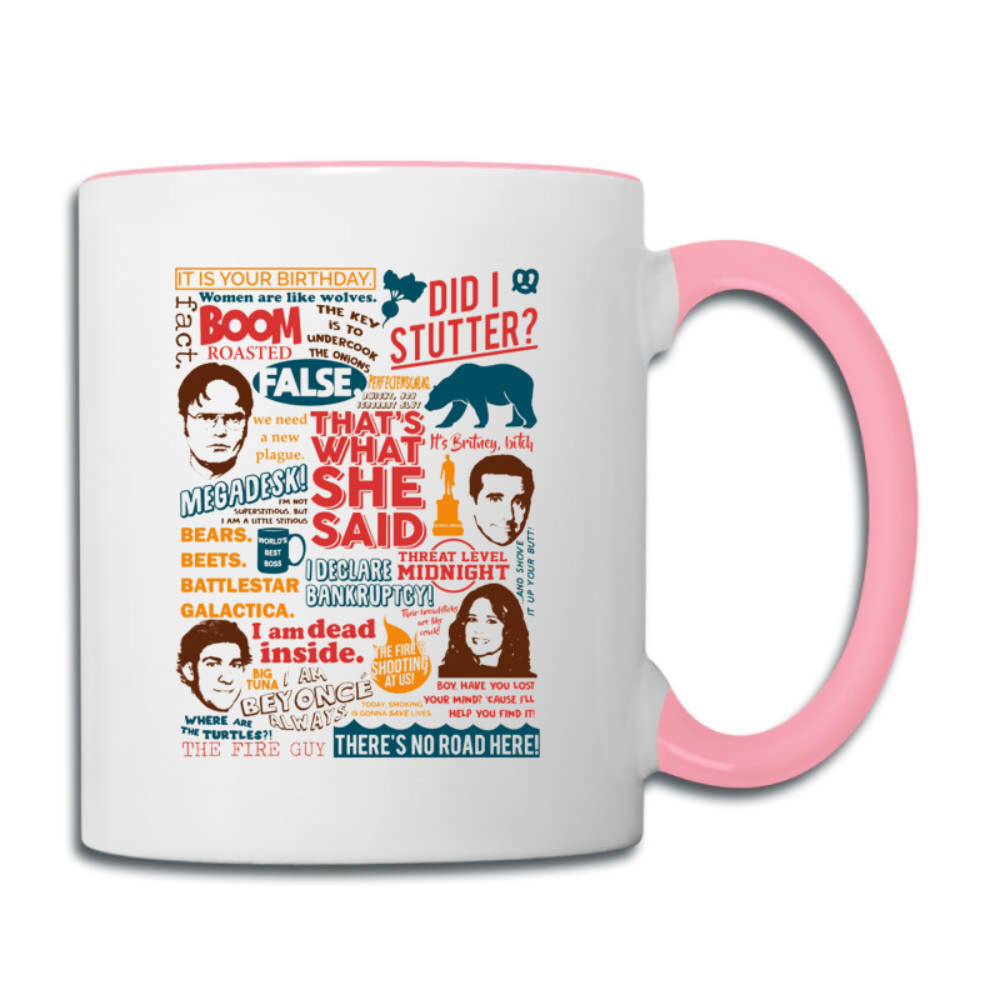 The Office Quotes Character Ceramic Mug
