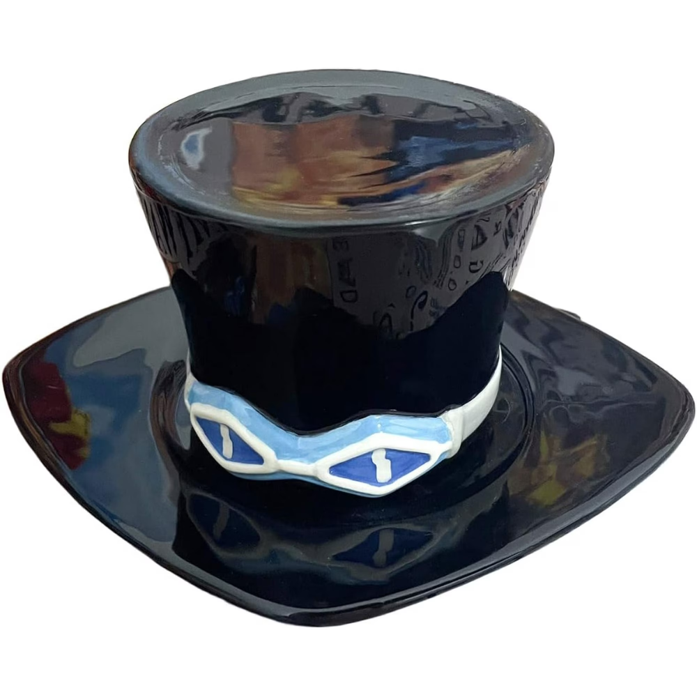 One Piece Anime Luffys Hat Inspired Ceramic Coffee Cup