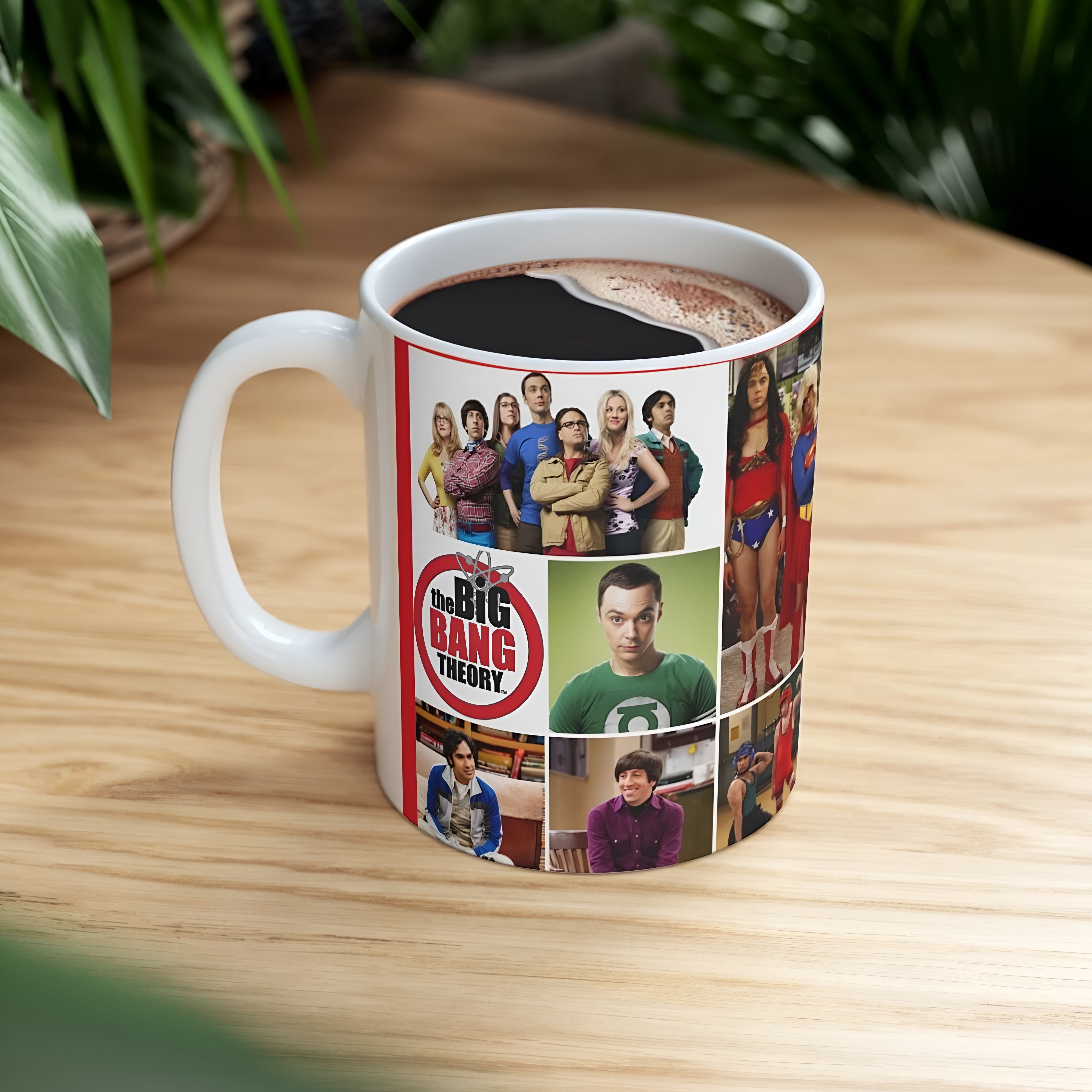 Big Bang Theory Ensemble Collage Portrait Coffee Mug