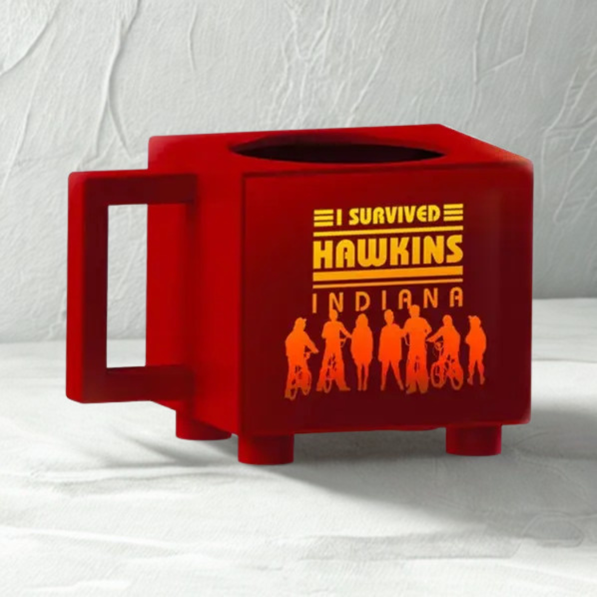 Stranger Things Retro TV Heat Changing Mug With Logo Reveal