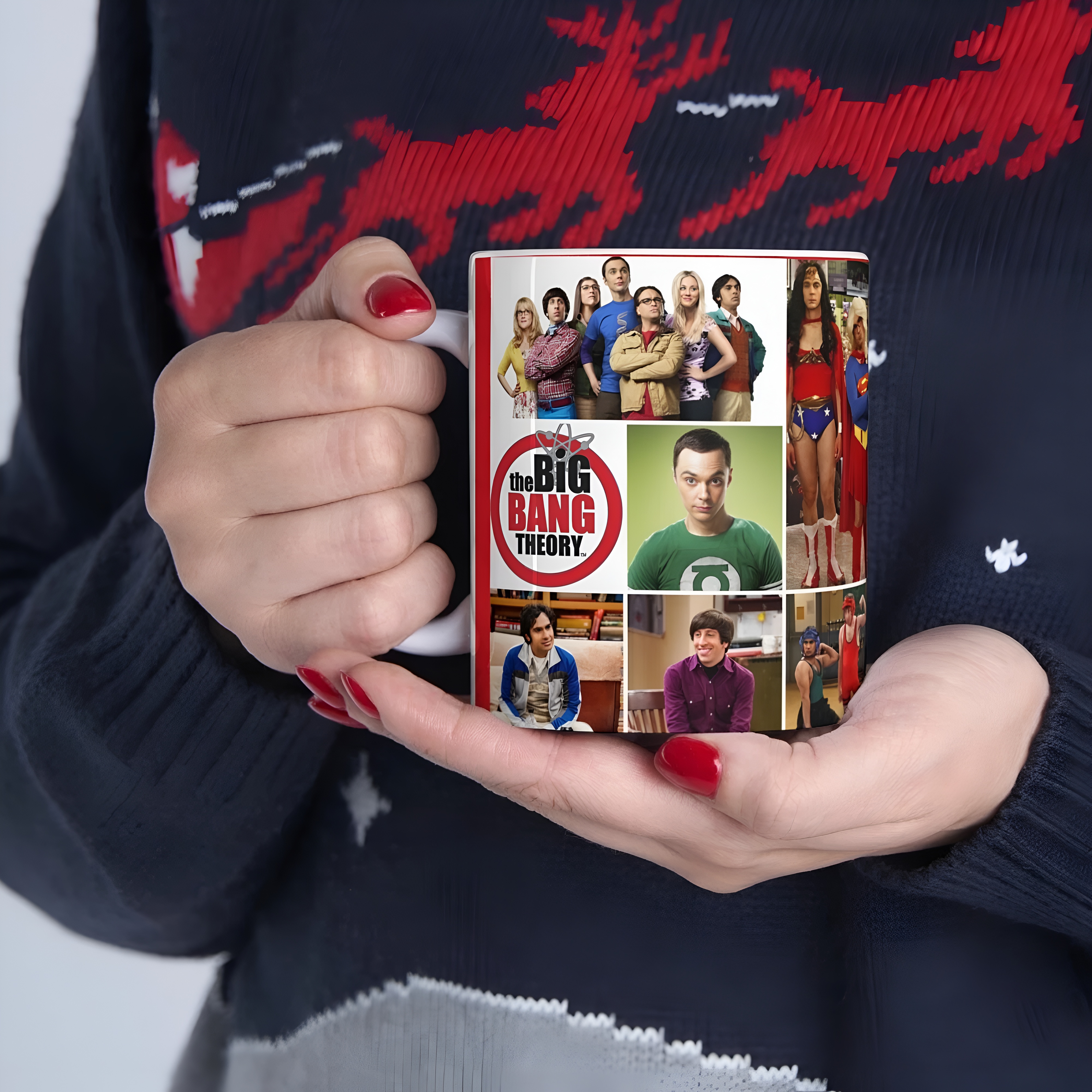 Big Bang Theory Ensemble Collage Portrait Coffee Mug