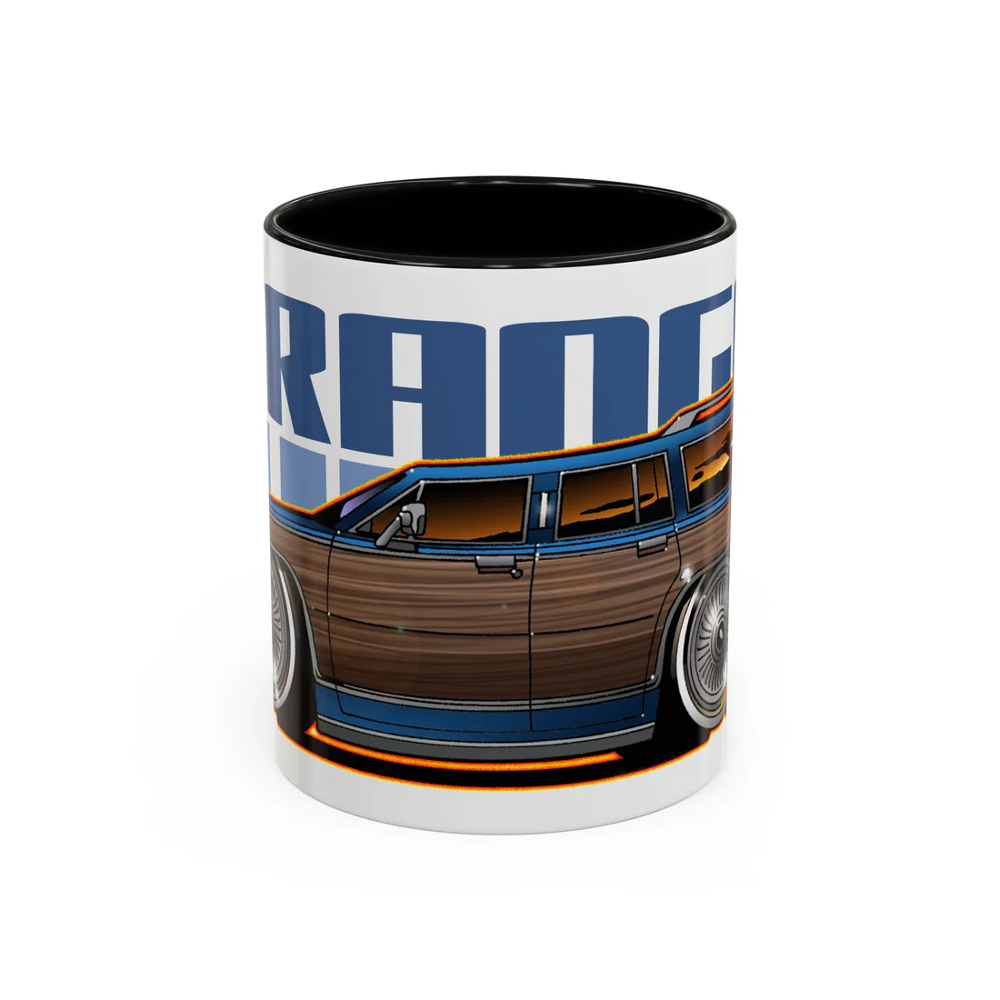 STRANGER THINGS Mercury Colony Park Wagon Collectible Fireball Art Coffee Mug 2 Sizes