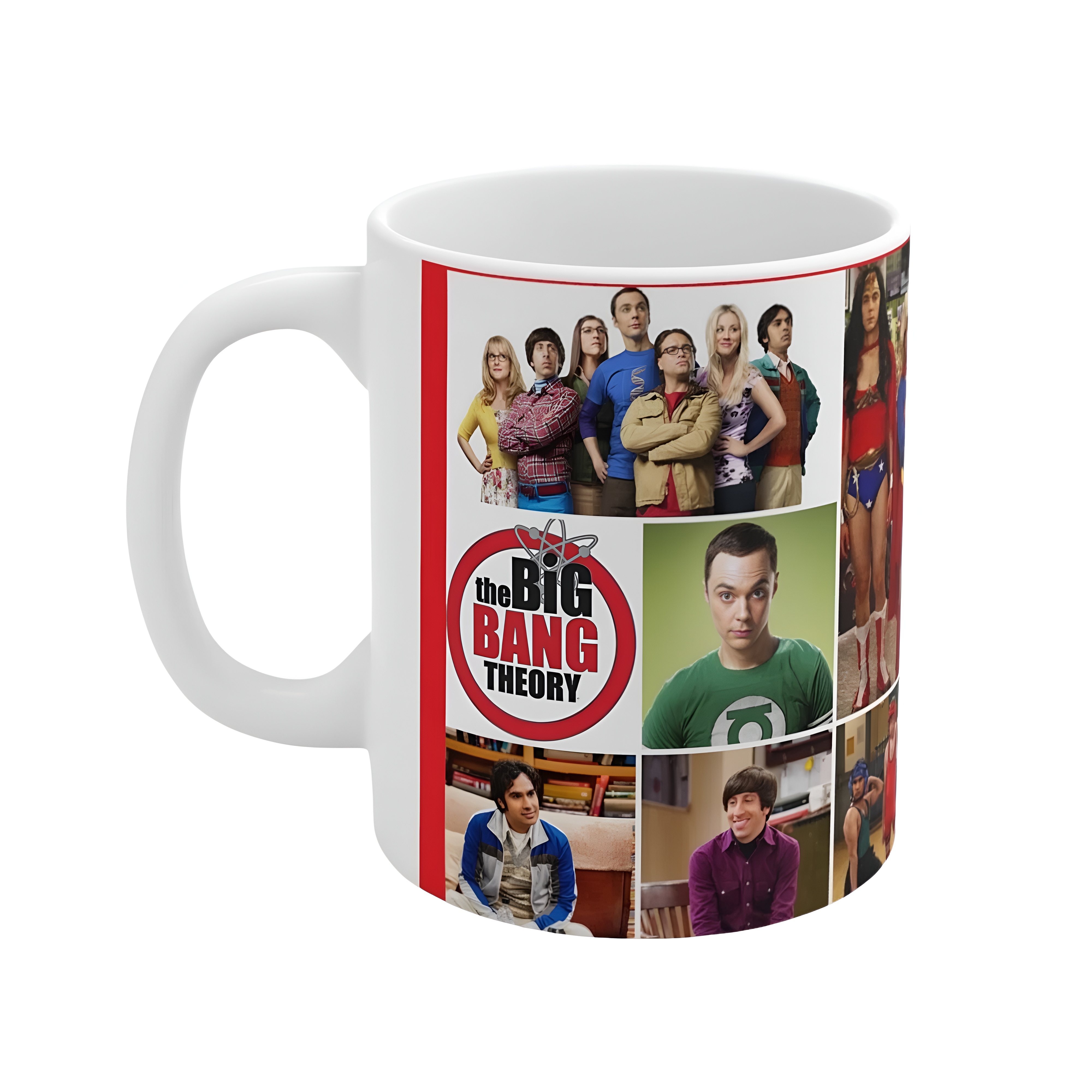 Big Bang Theory Ensemble Collage Portrait Coffee Mug