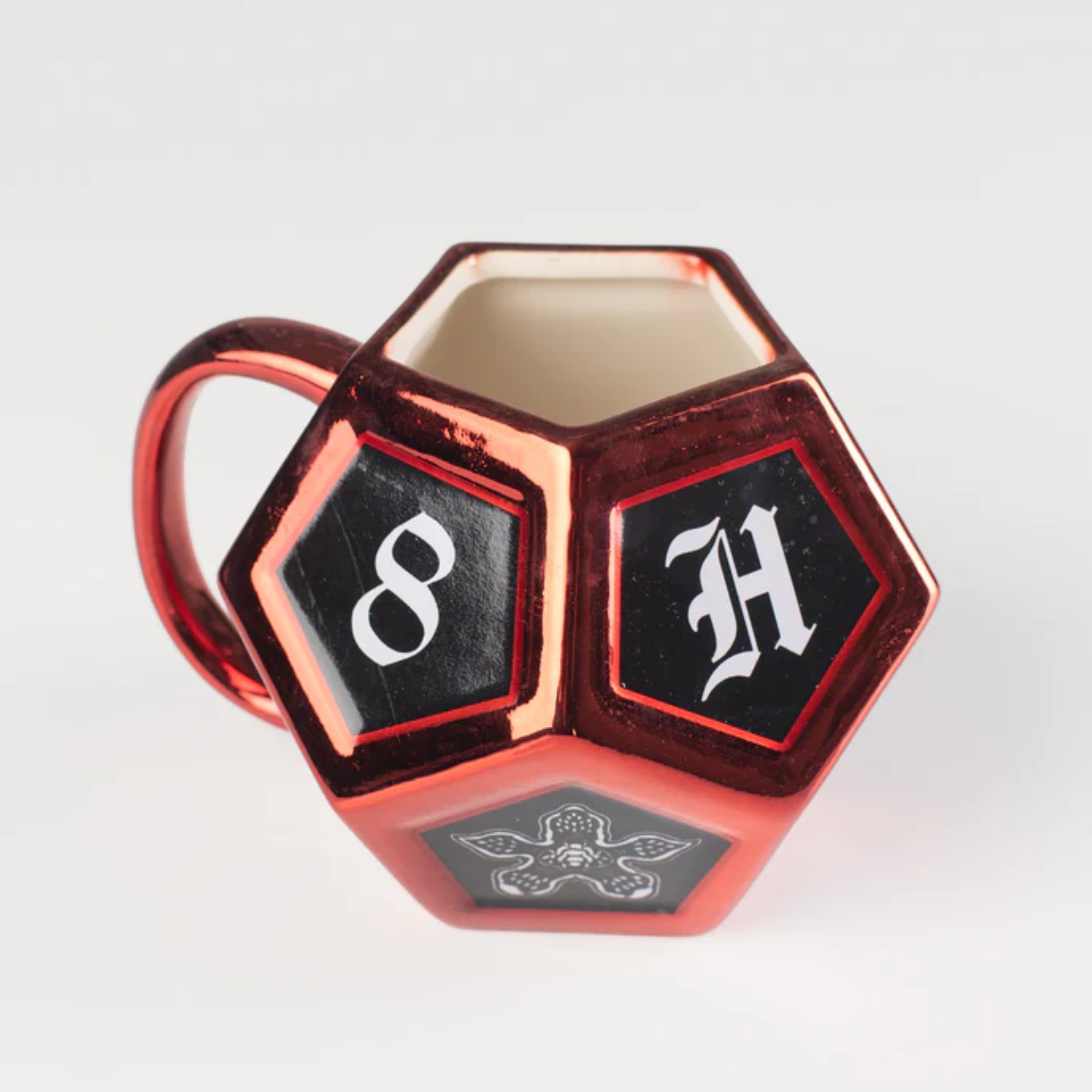 Stranger Things Roll Your Fate 3D Mug With Dice Shape Design