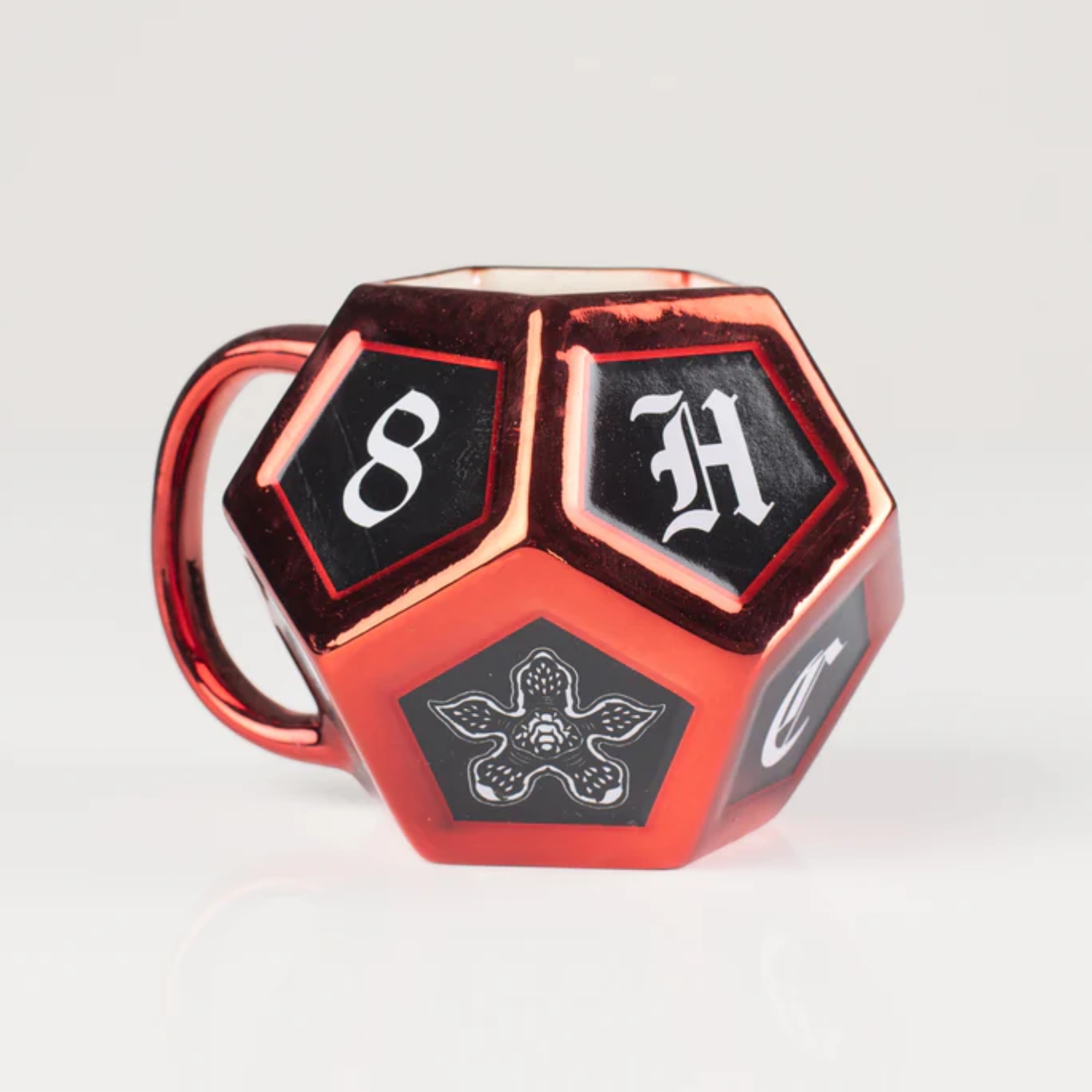 Stranger Things Roll Your Fate 3D Mug With Dice Shape Design