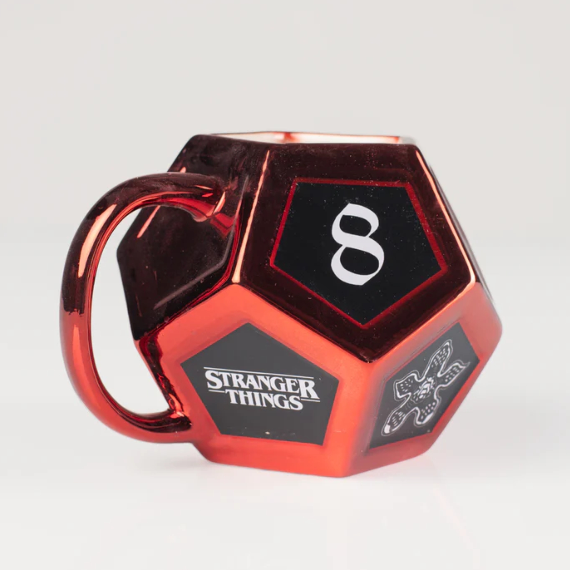 Stranger Things Roll Your Fate 3D Mug With Dice Shape Design