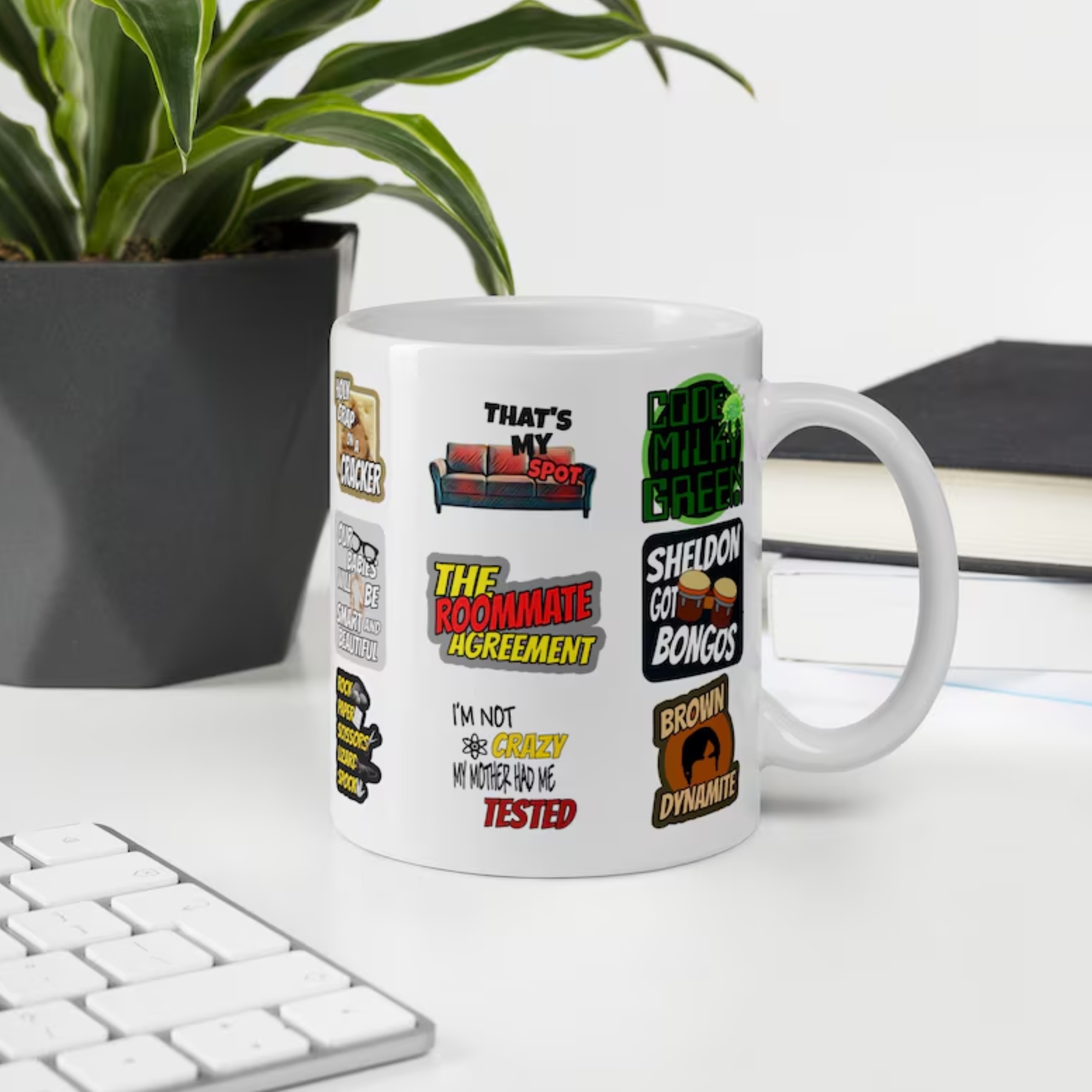 Big Bang Theory Definitive Sitcom Lore Graphic Mug