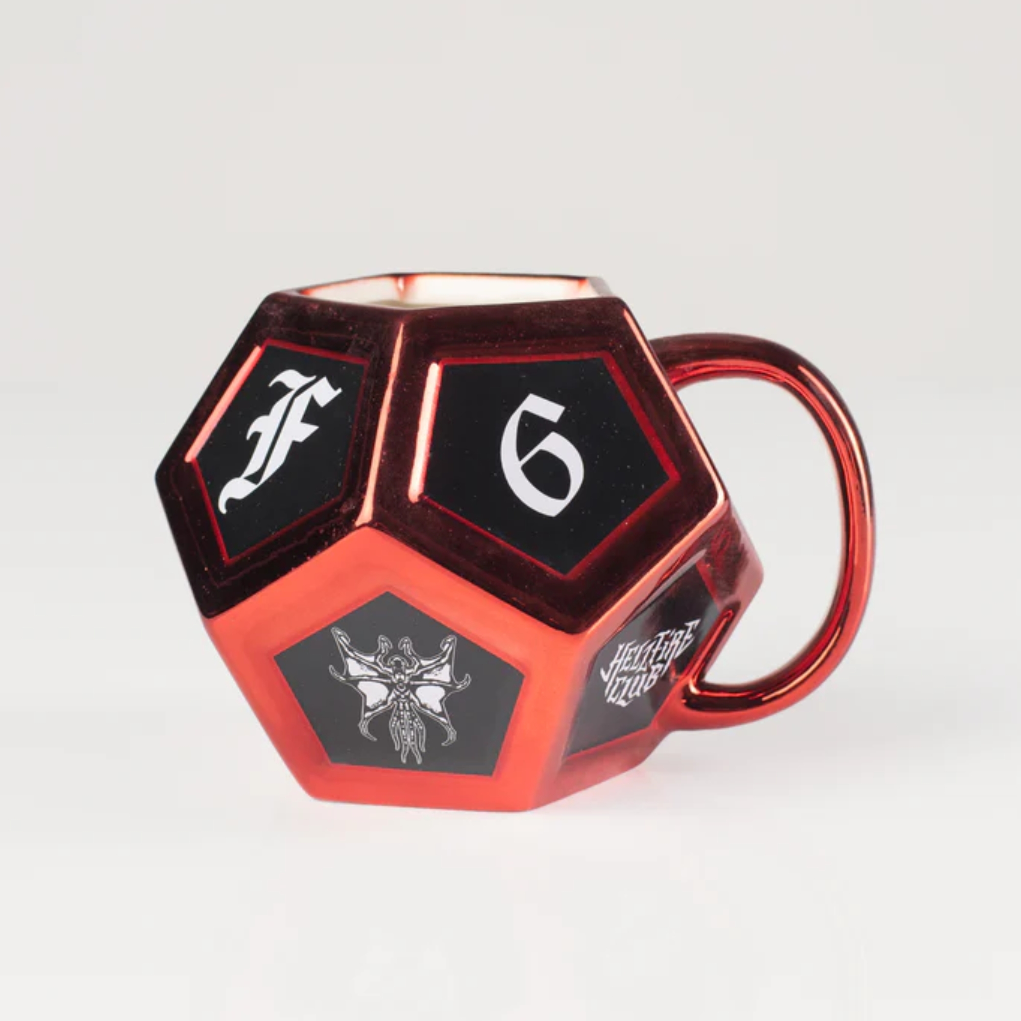 Stranger Things Roll Your Fate 3D Mug With Dice Shape Design
