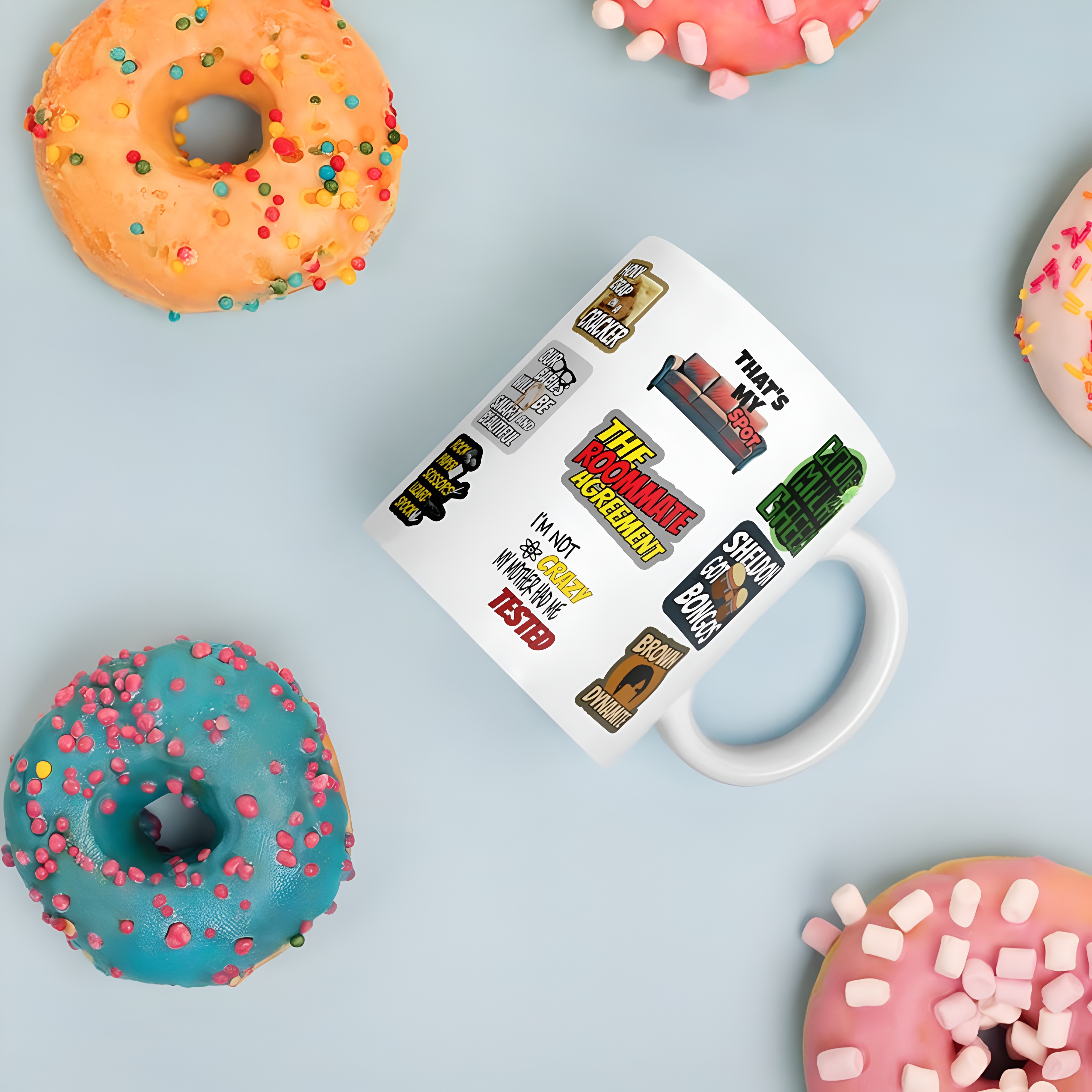 Big Bang Theory Definitive Sitcom Lore Graphic Mug