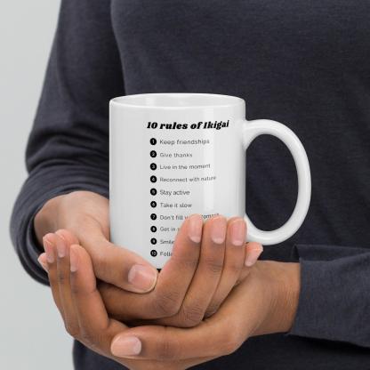 Ikigai Philosophy Message Mug - Inspire Cups
