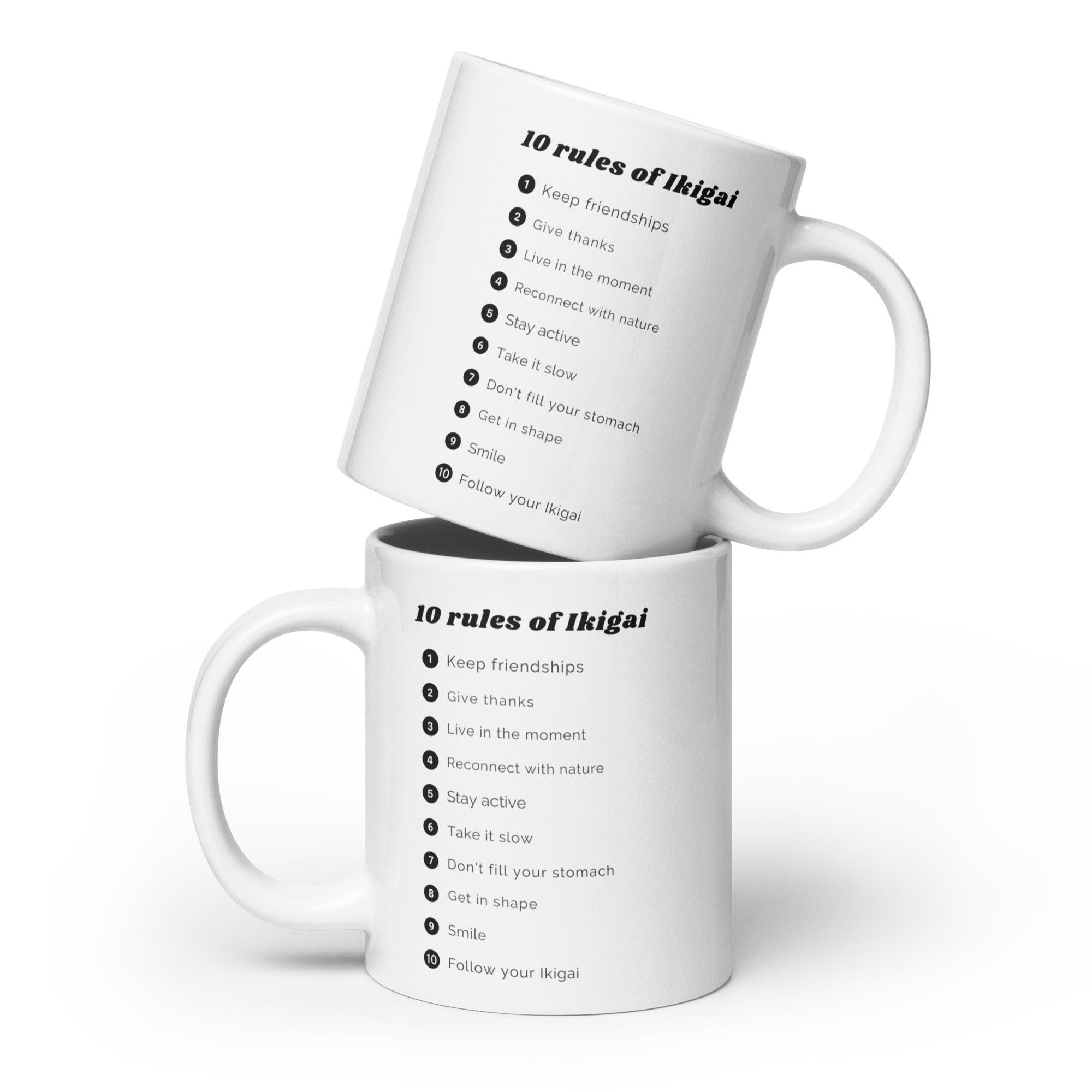 Ikigai Philosophy Message Mug - Inspire Cups