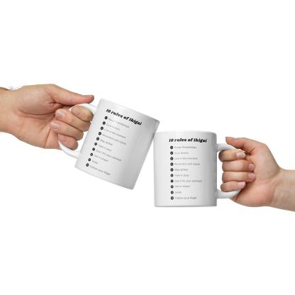 Ikigai Philosophy Message Mug - Inspire Cups