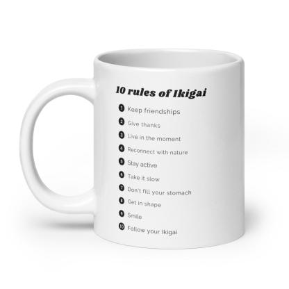 Ikigai Philosophy Message Mug - Inspire Cups