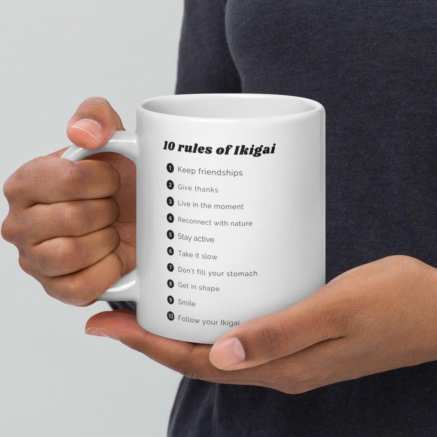 Ikigai Philosophy Message Mug - Inspire Cups