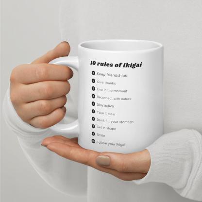 Ikigai Philosophy Message Mug - Inspire Cups