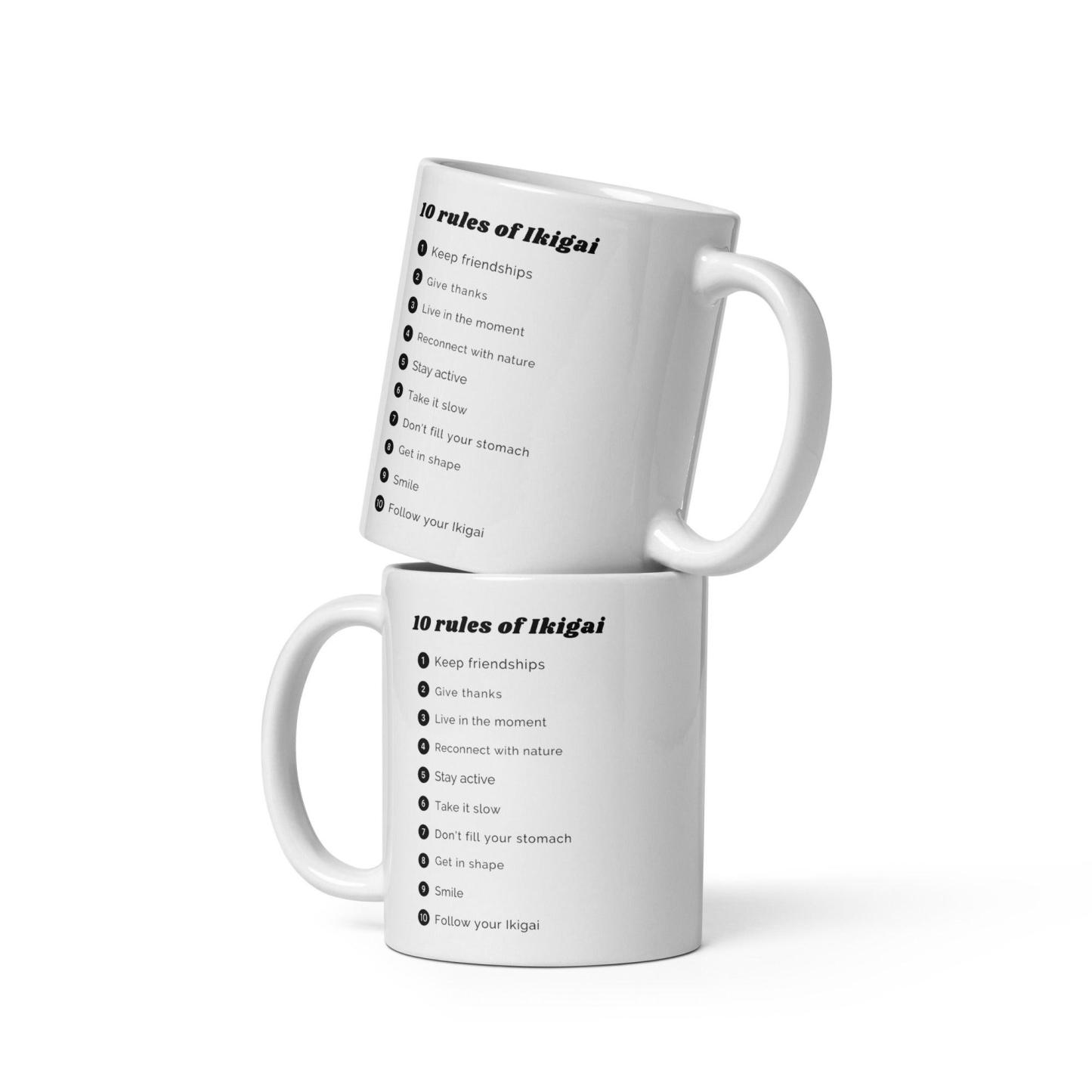 Ikigai Philosophy Message Mug - Inspire Cups
