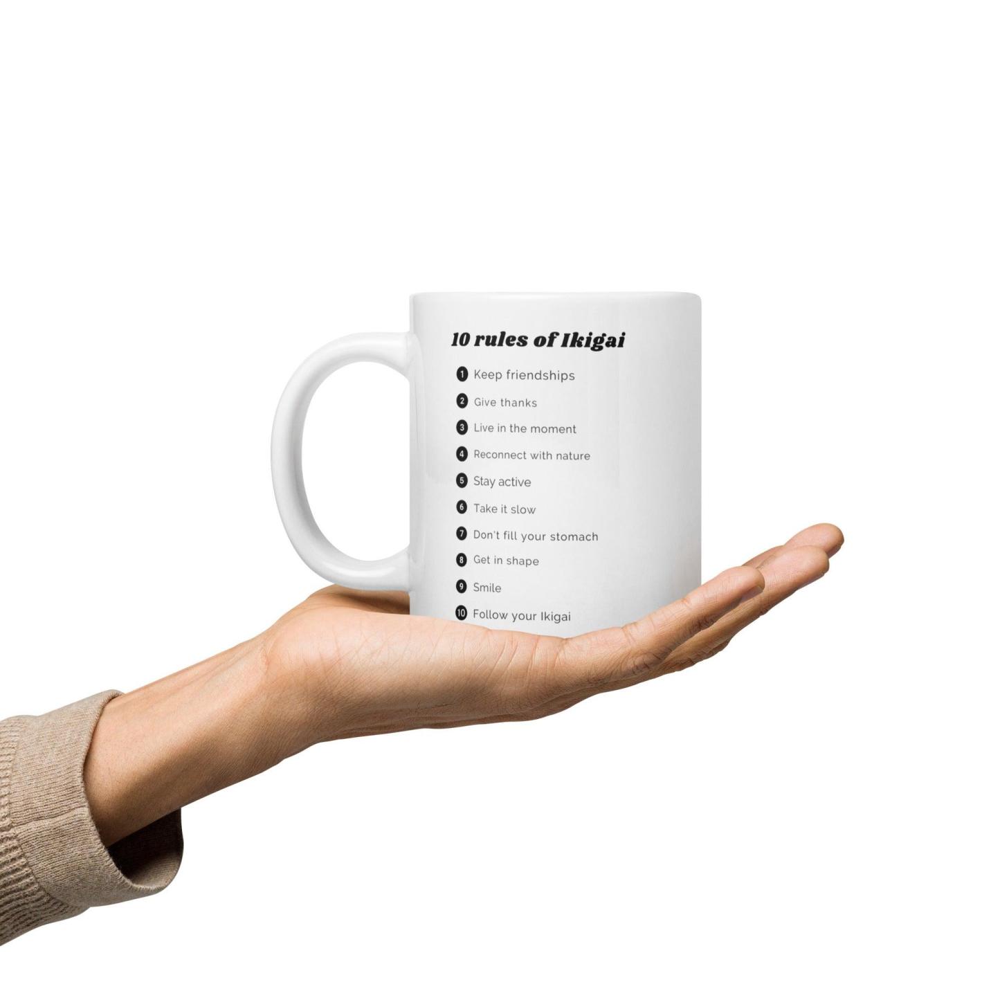 Ikigai Philosophy Message Mug - Inspire Cups
