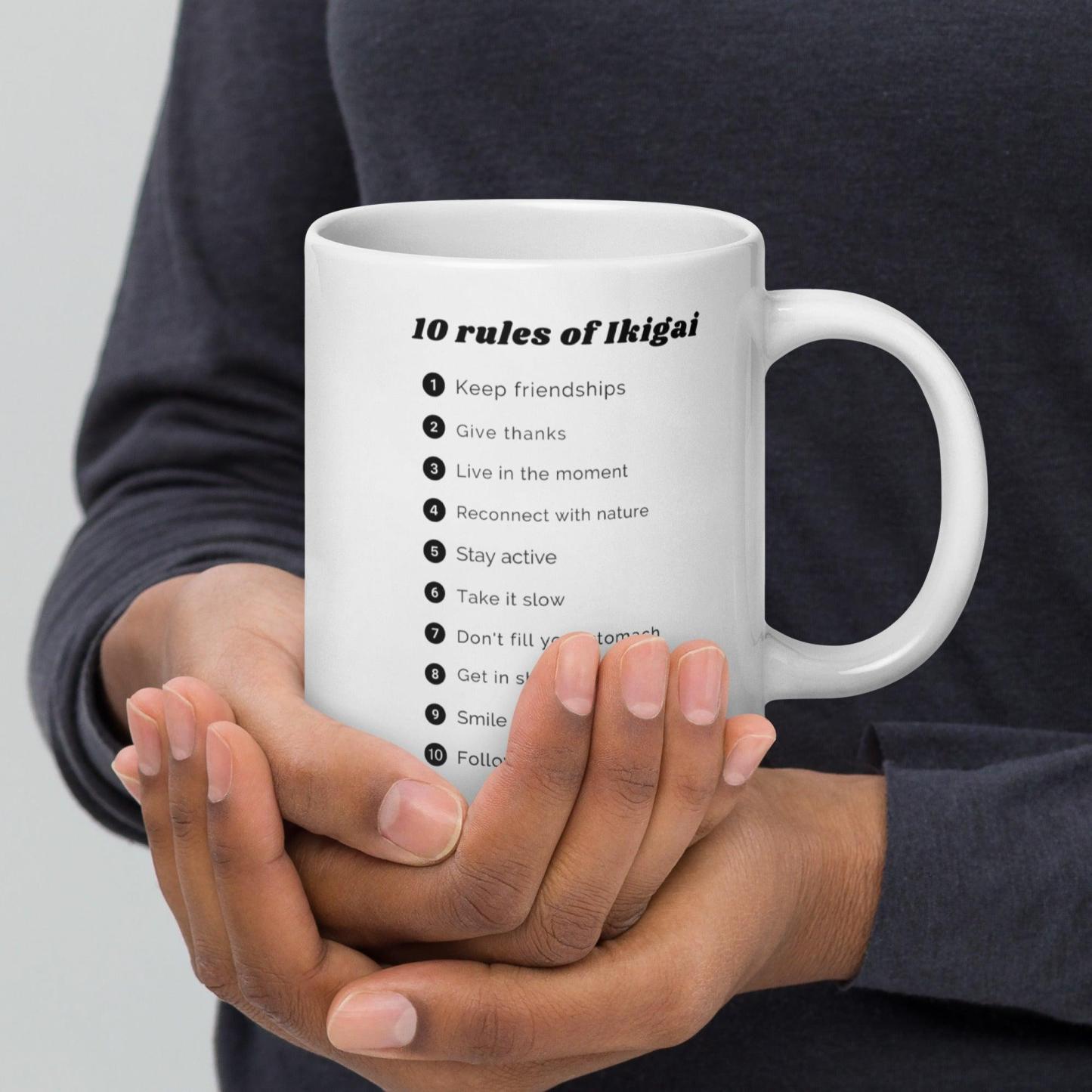 Ikigai Philosophy Message Mug - Inspire Cups