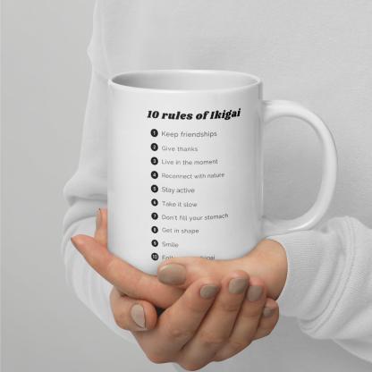 Ikigai Philosophy Message Mug - Inspire Cups