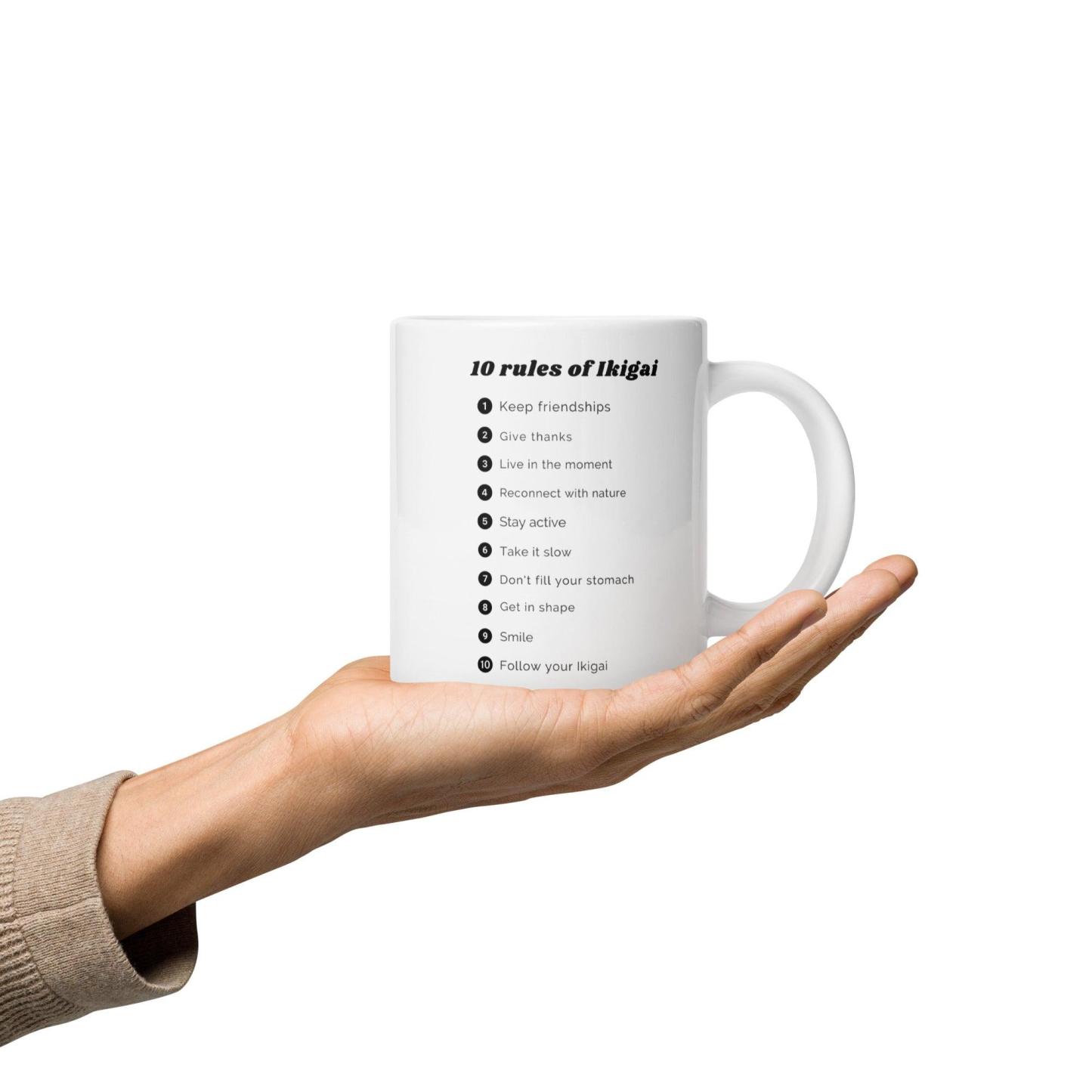 Ikigai Philosophy Message Mug - Inspire Cups
