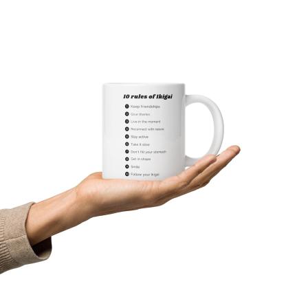 Ikigai Philosophy Message Mug - Inspire Cups