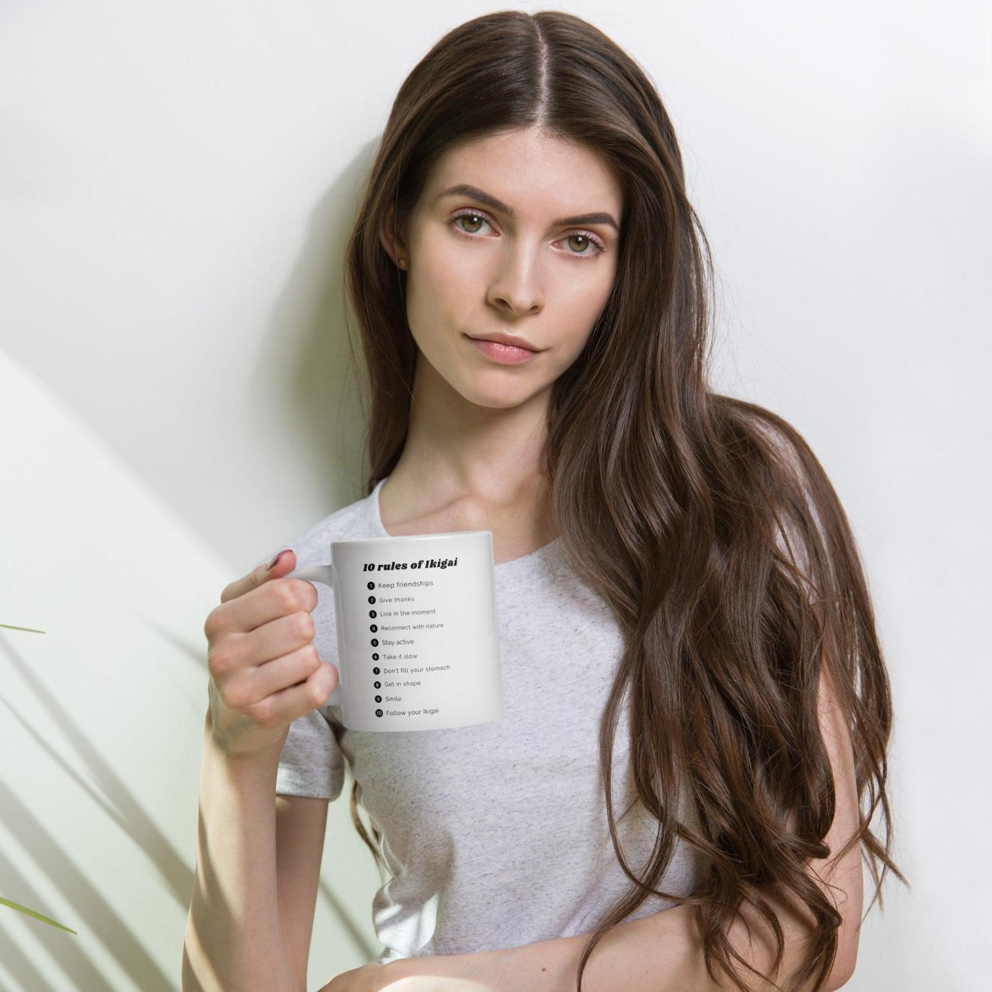 Ikigai Philosophy Message Mug - Inspire Cups