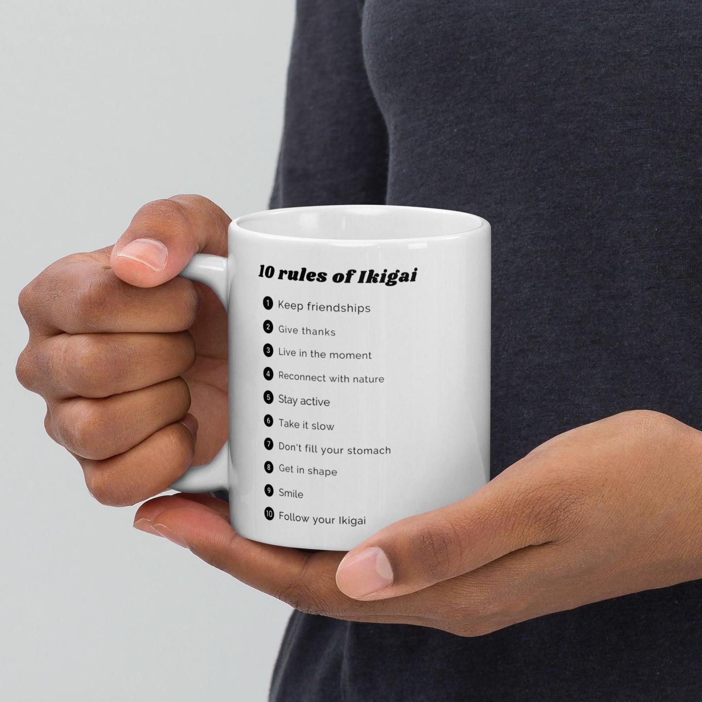 Ikigai Philosophy Message Mug - Inspire Cups