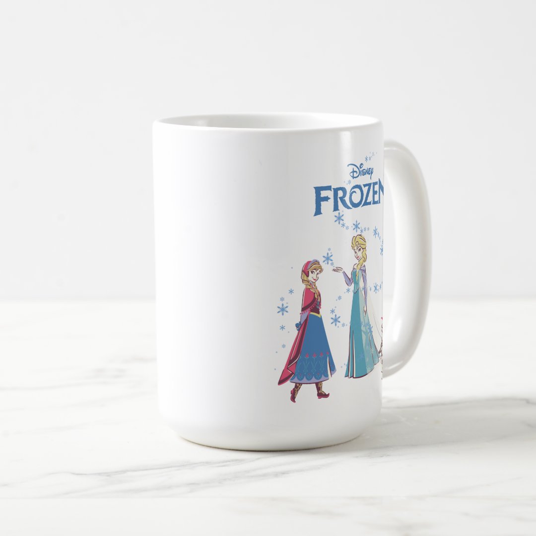 Frozen Elsa Anna Olaf Mug Ceramic Coffee and Tea Cup