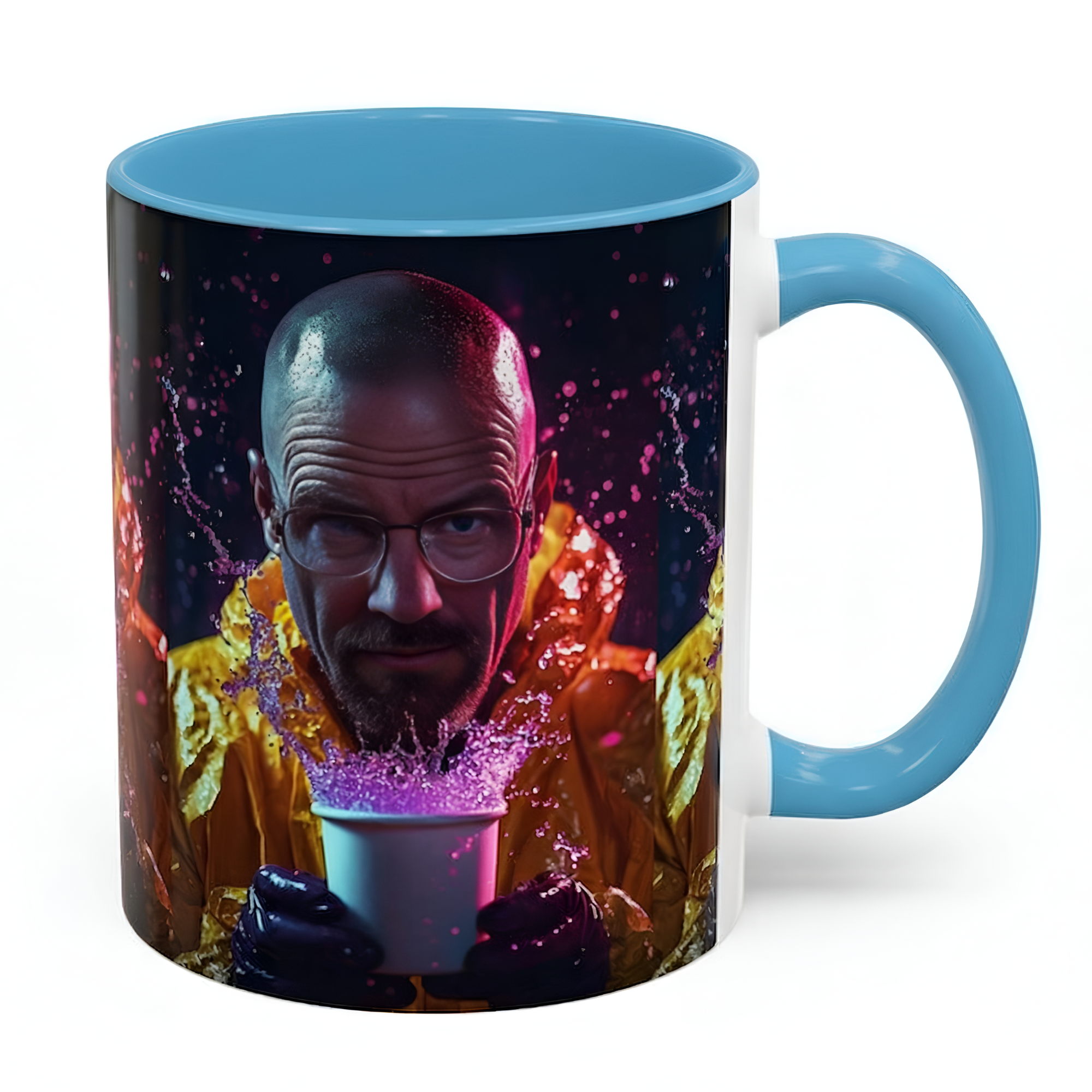Walter White Character Chemical Splash Mug
