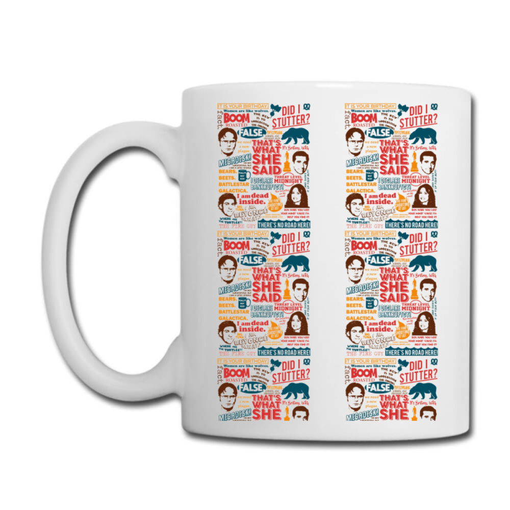 The Office Quotes Character Ceramic Mug