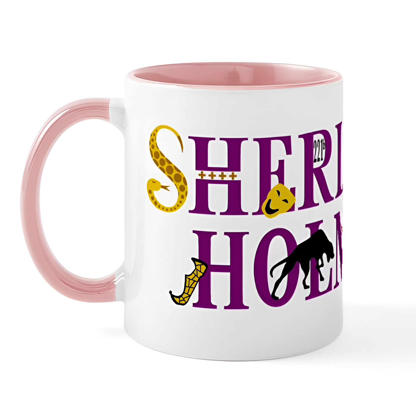 Sherlock Holmes Lives Ceramic Coffee Mug 