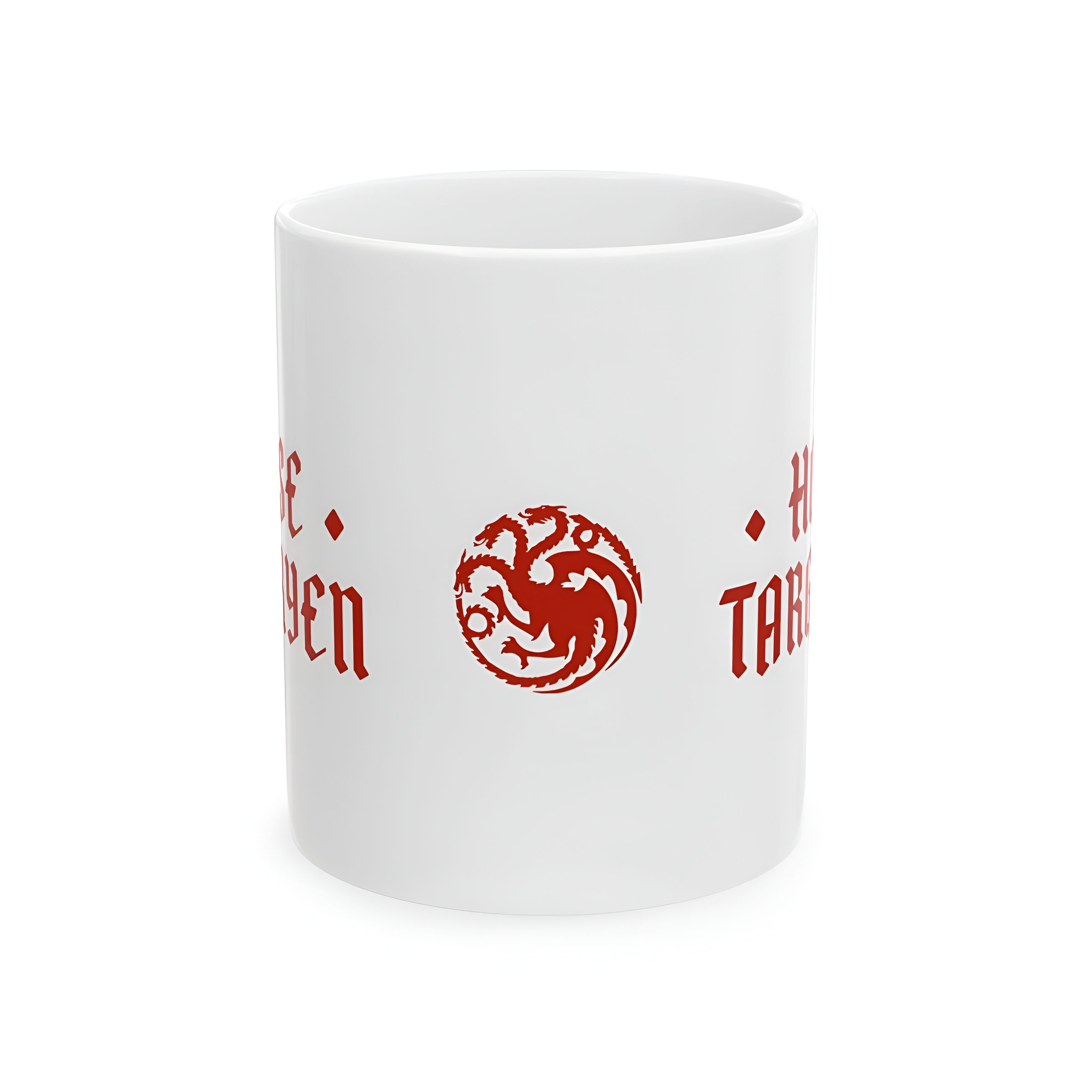 House Targaryen Text Printed Game Of Thrones Ceramic Coffee Mug