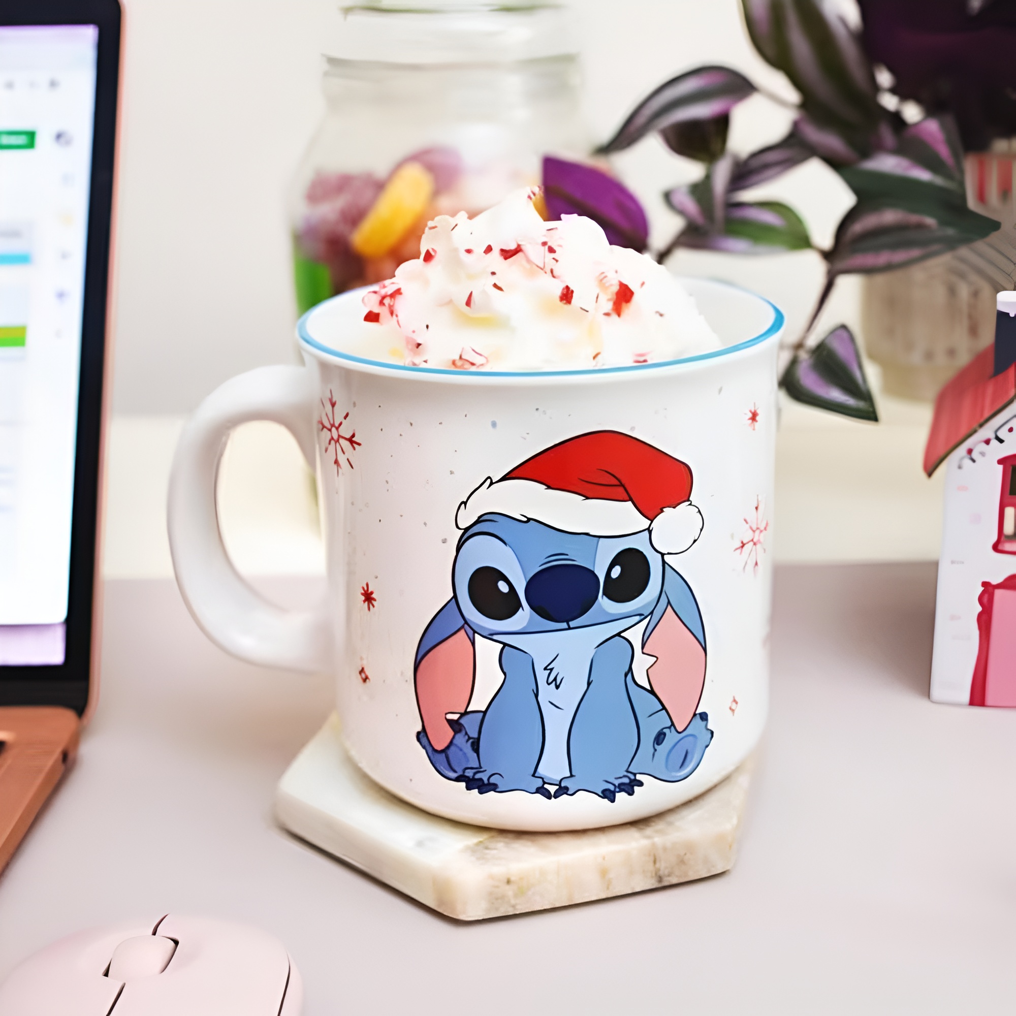 Stitch Cartoon Character Print 20oz Ceramic Coffee Mug