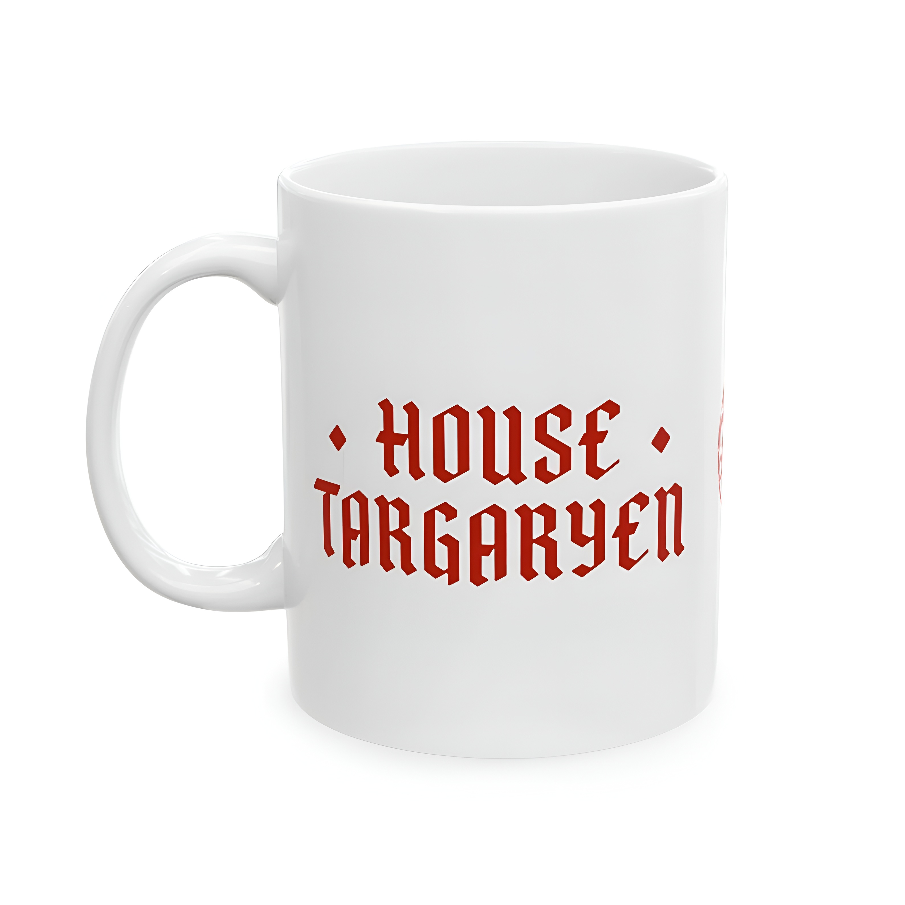House Targaryen Text Printed Game Of Thrones Ceramic Coffee Mug