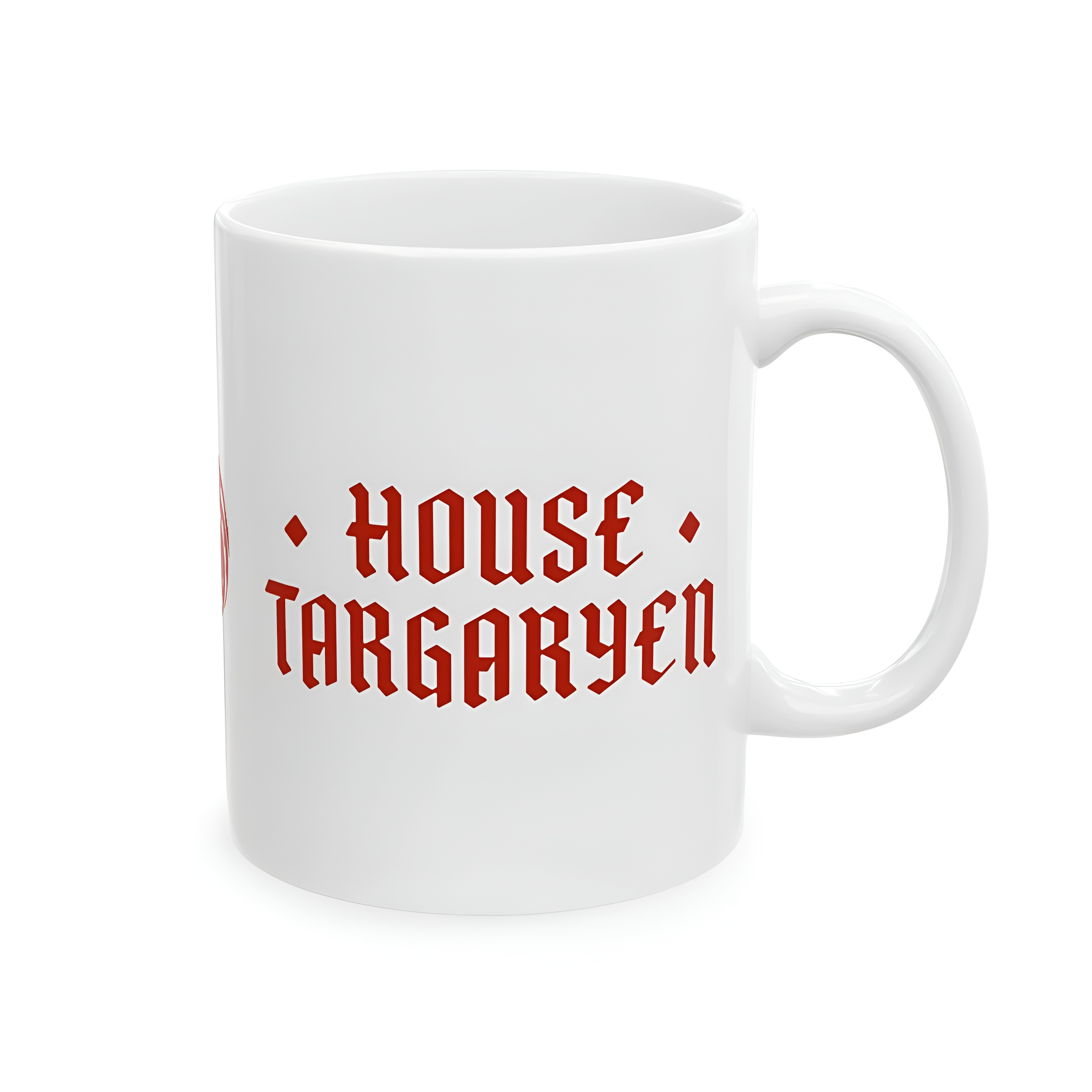 House Targaryen Text Printed Game Of Thrones Ceramic Coffee Mug