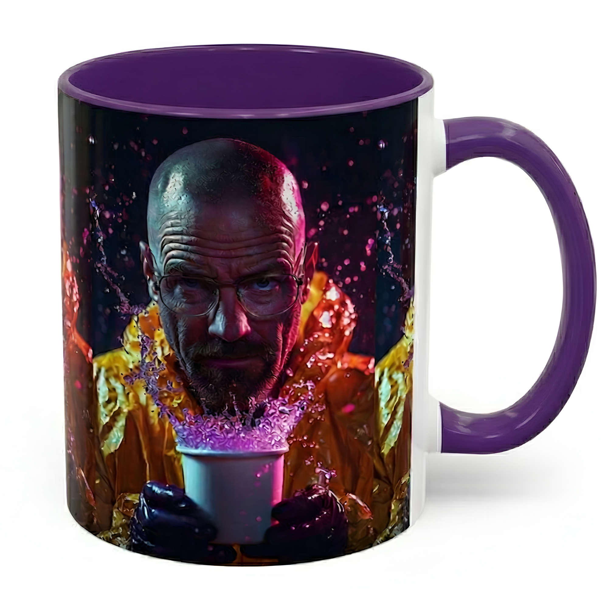 Walter White Character Chemical Splash Mug