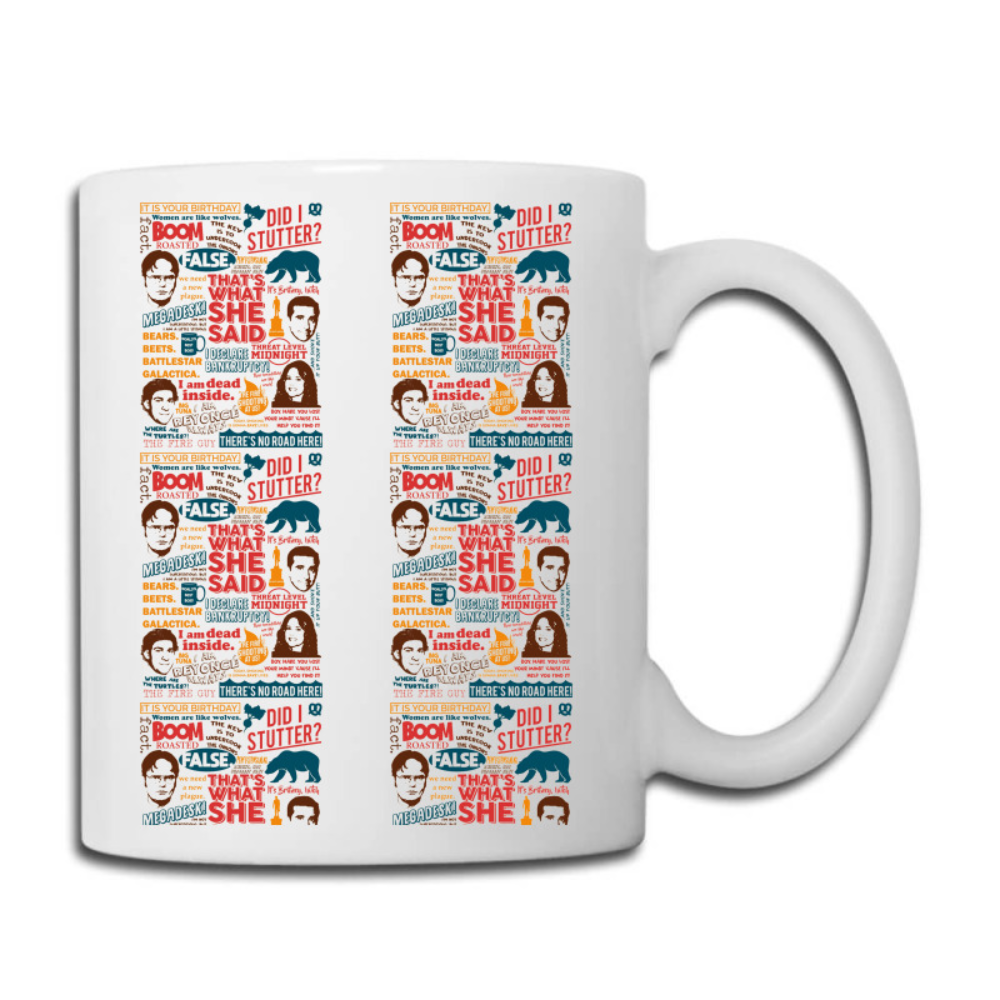 The Office Quotes Character Ceramic Mug