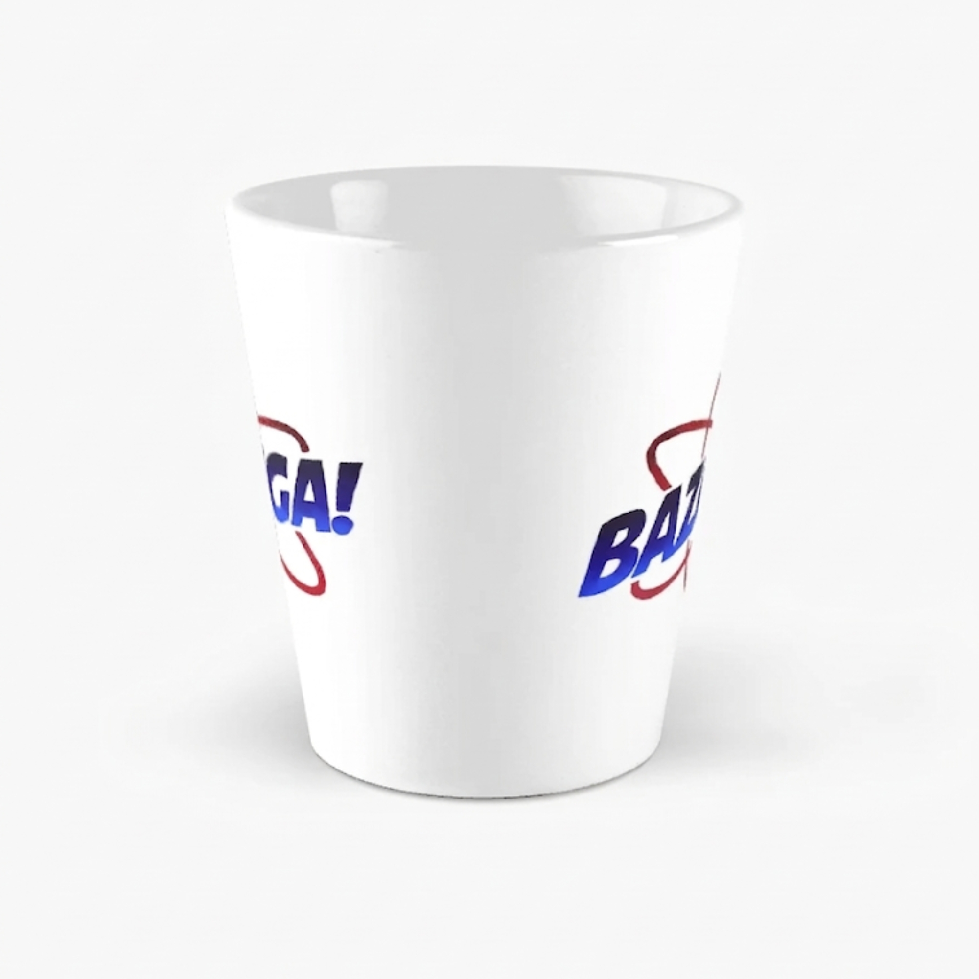 Big Bang Theory Bazinga Atom Graphic Latte Mug