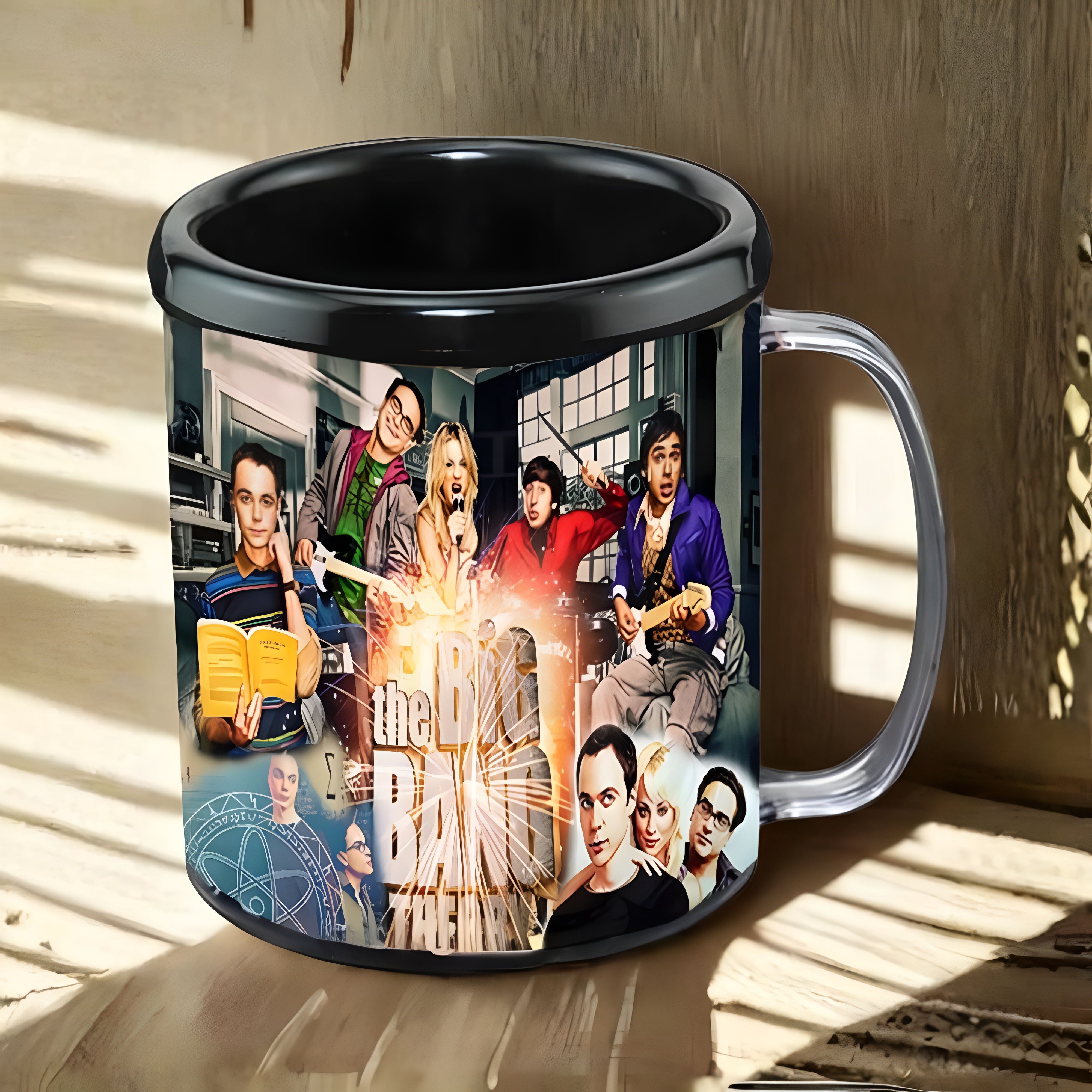 The Big Bang Theory Collective Collage Portrait Mug