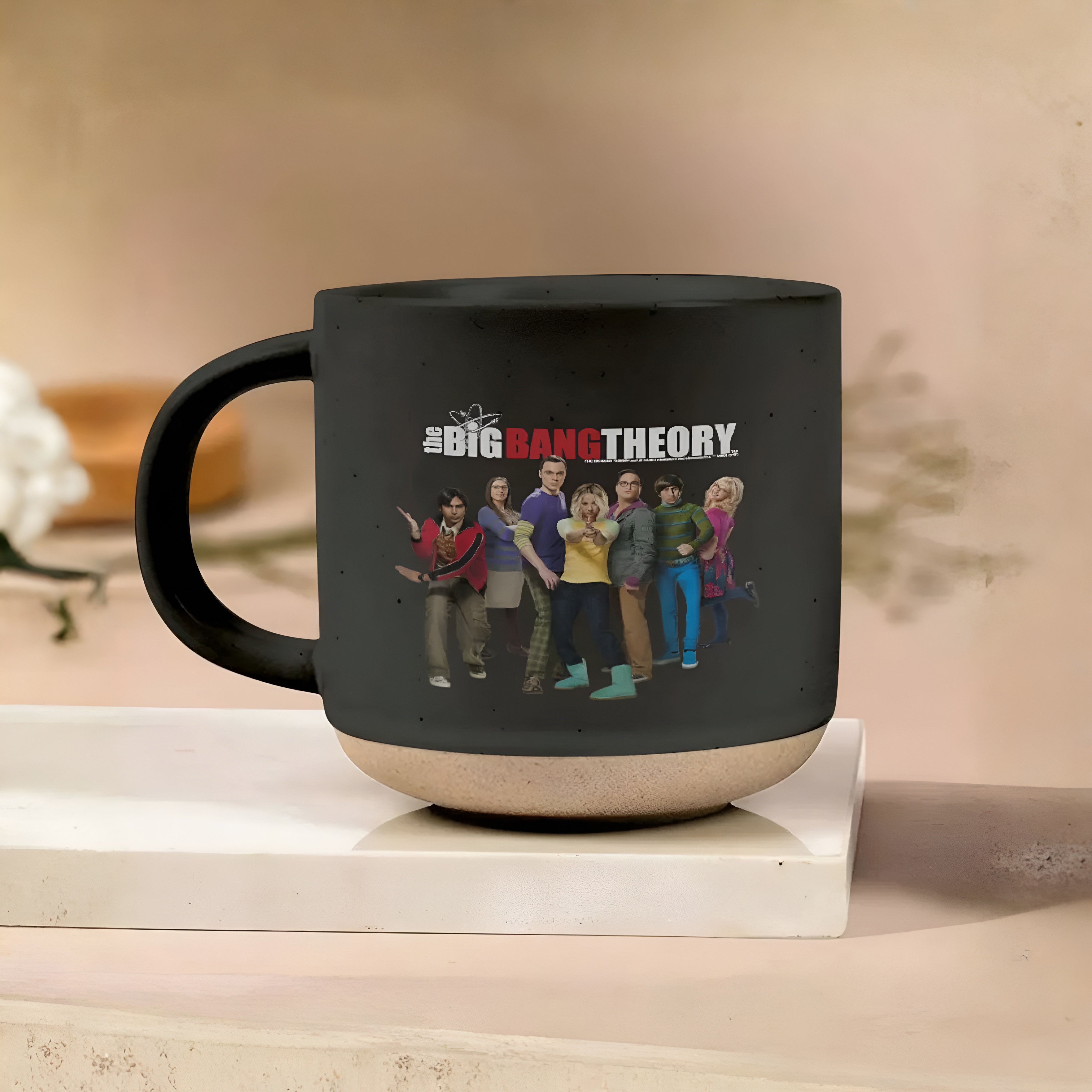Big Bang Theory Iconic Ensemble Matte Stoneware Mug