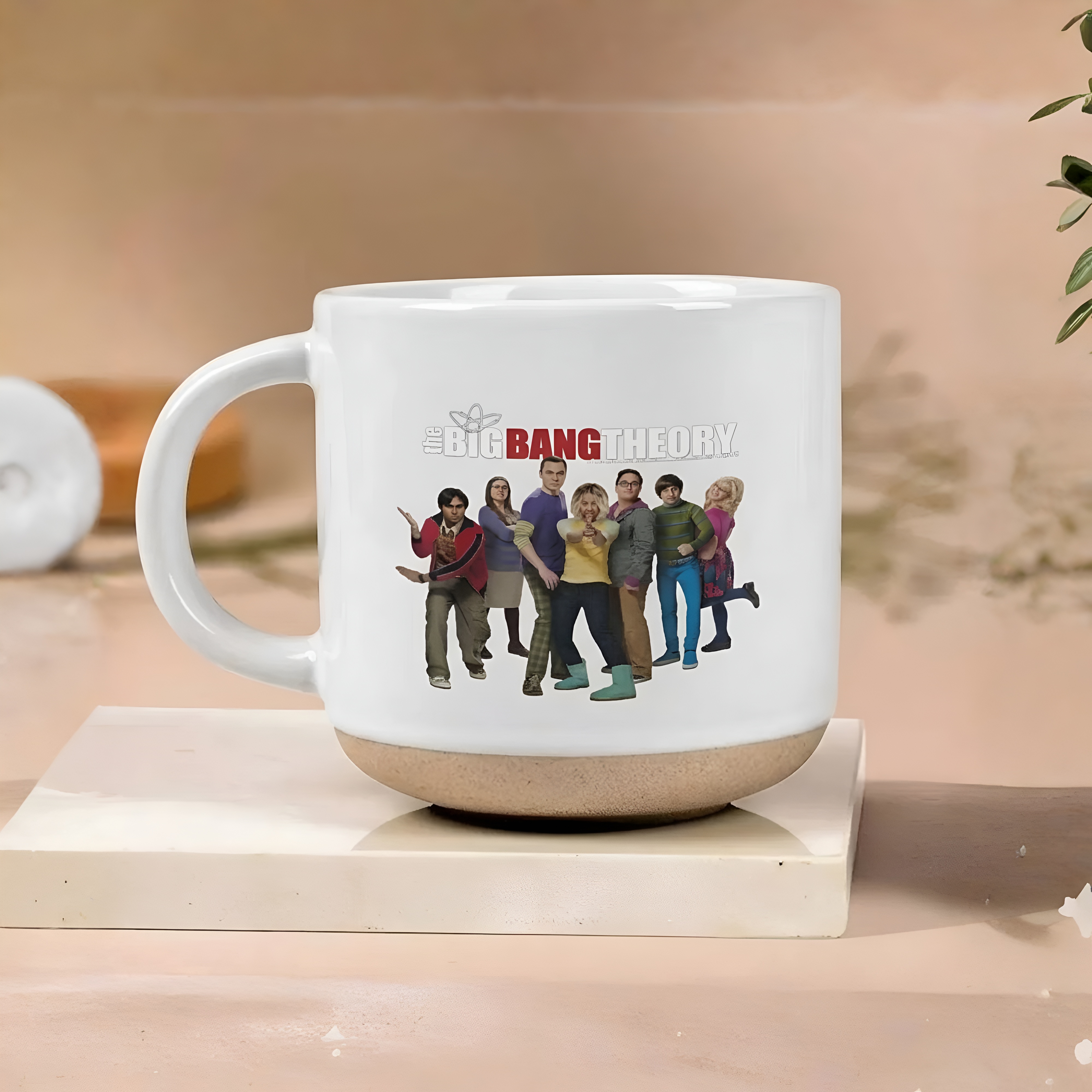 Big Bang Theory Iconic Ensemble Matte Stoneware Mug