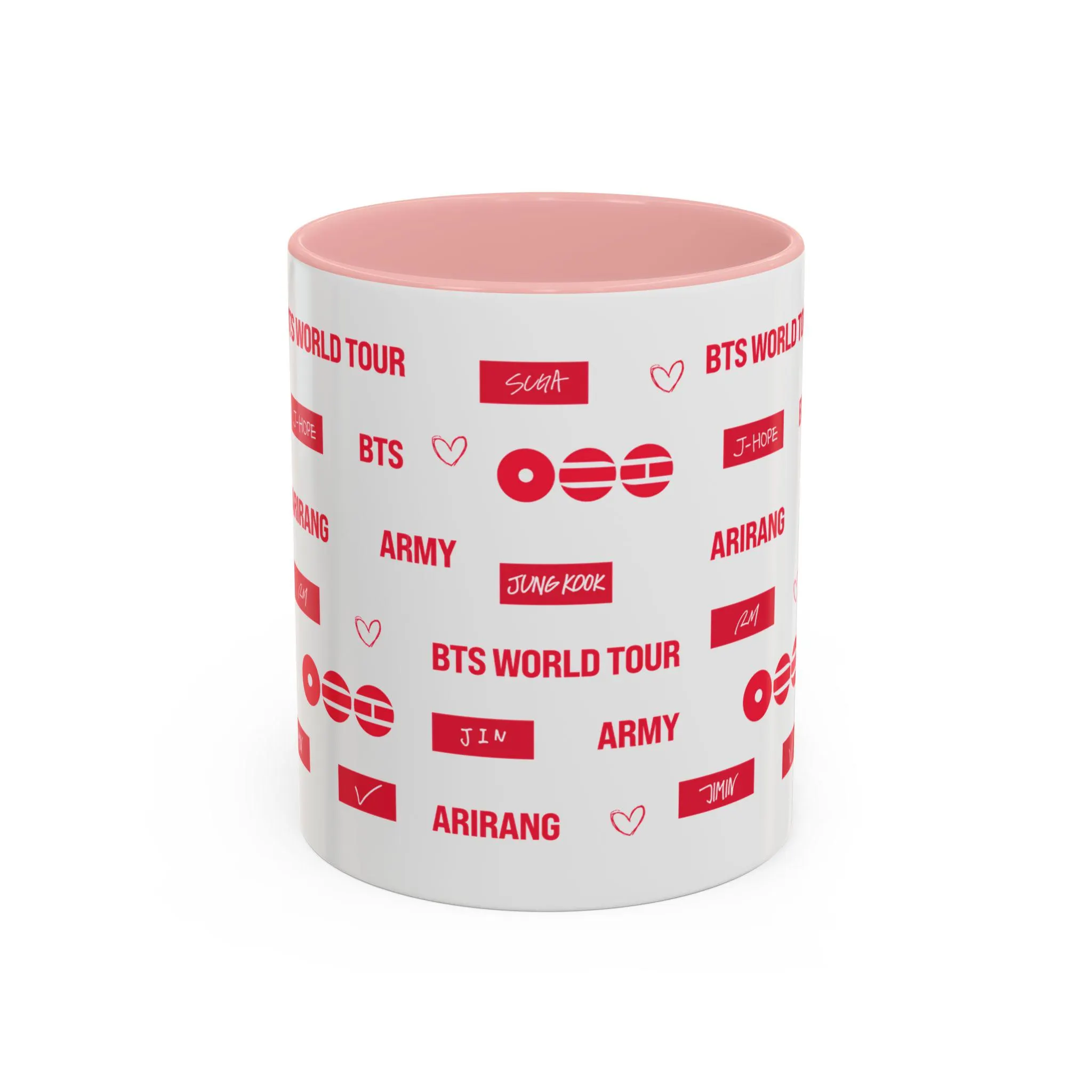 Music Tour Pattern Ceramic Coffee Mug