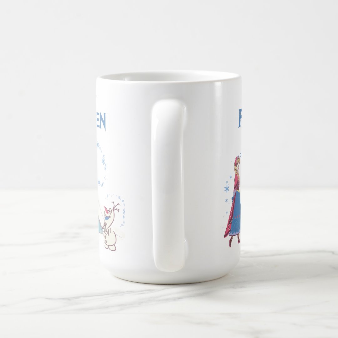 Frozen Elsa Anna Olaf Mug Ceramic Coffee and Tea Cup