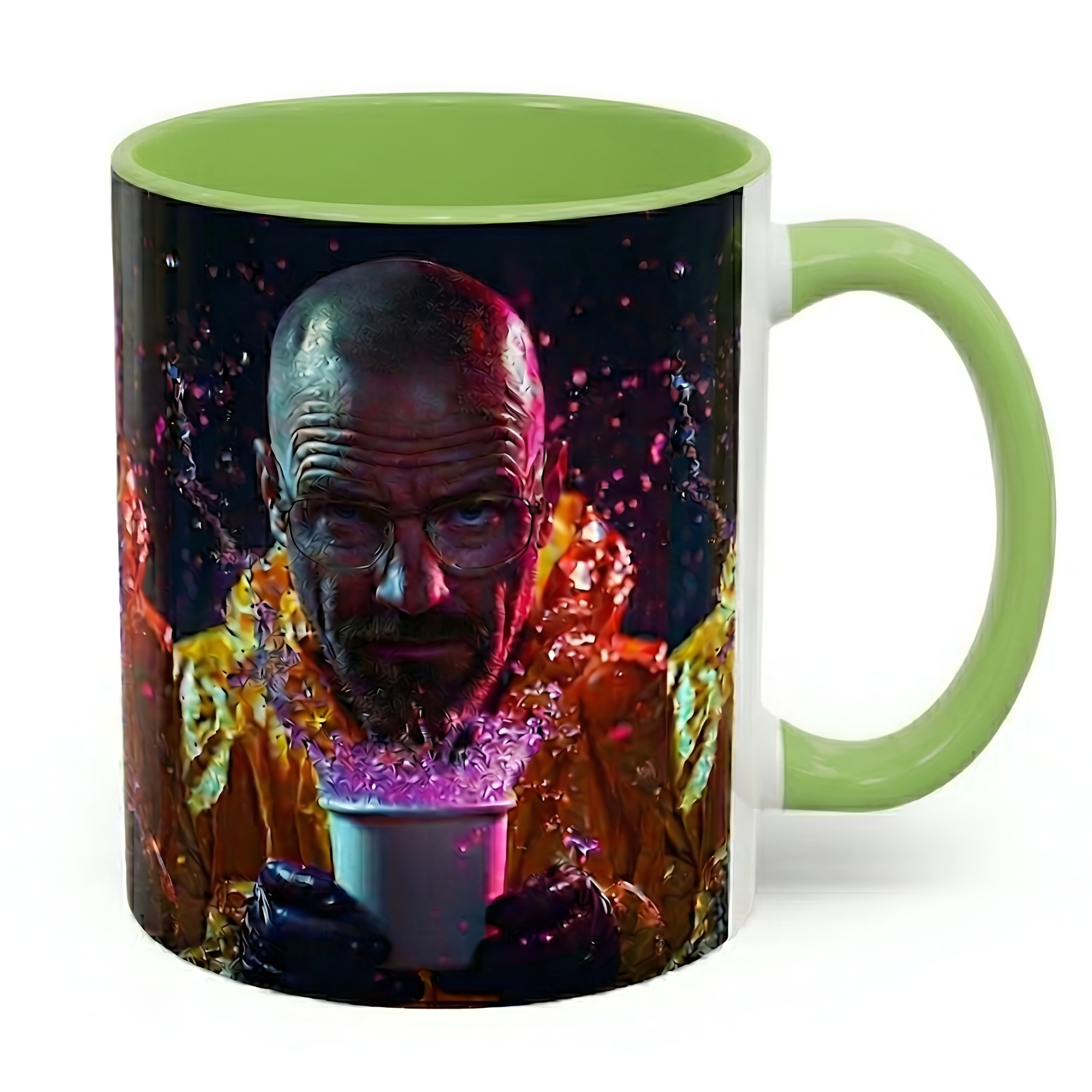 Walter White Character Chemical Splash Mug