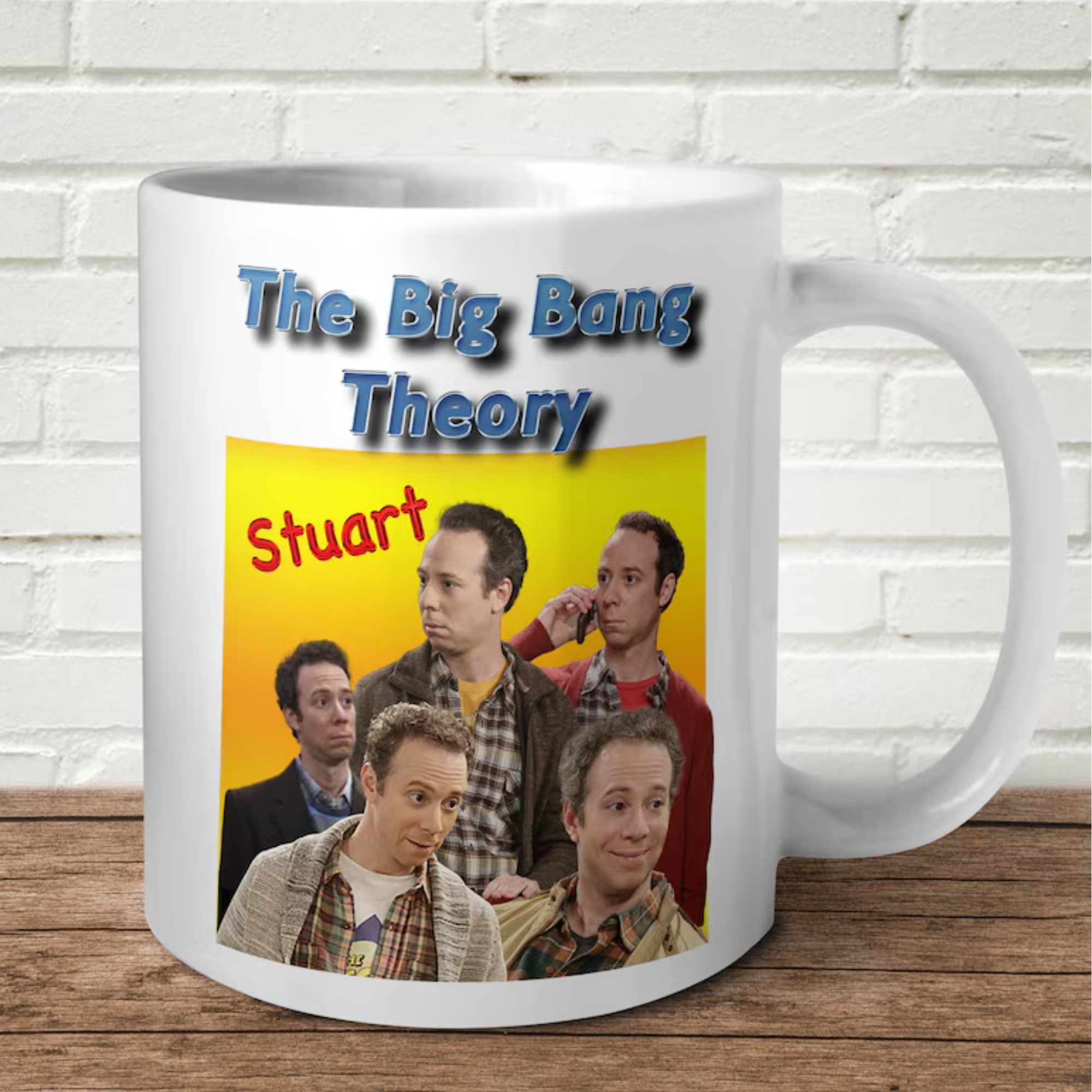 Stuart Bloom Funny Graphic Print The Big Bang Theory 11oz Coffee Mug