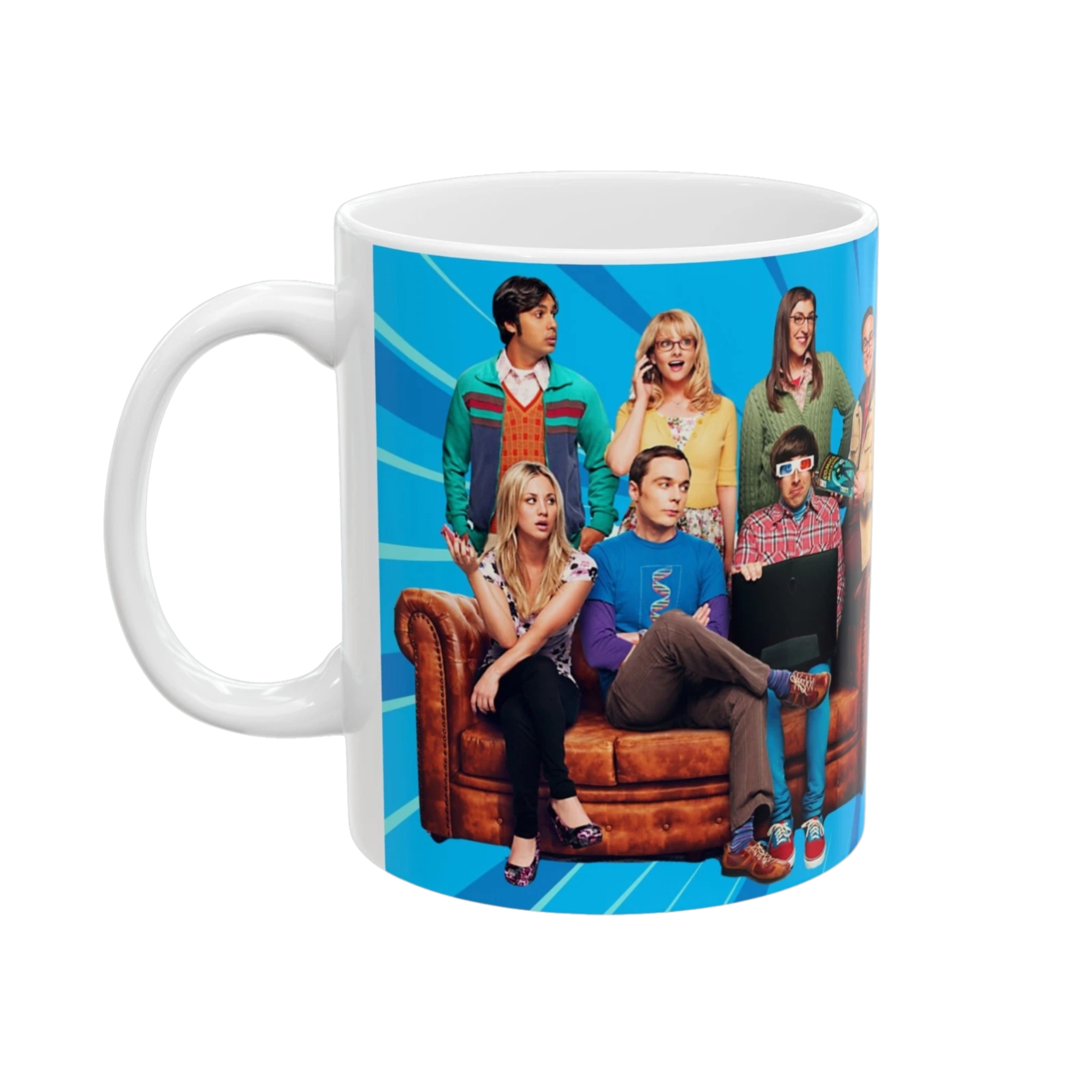 The Big Bang Theory Collective Character Portrait Ceramic Mug