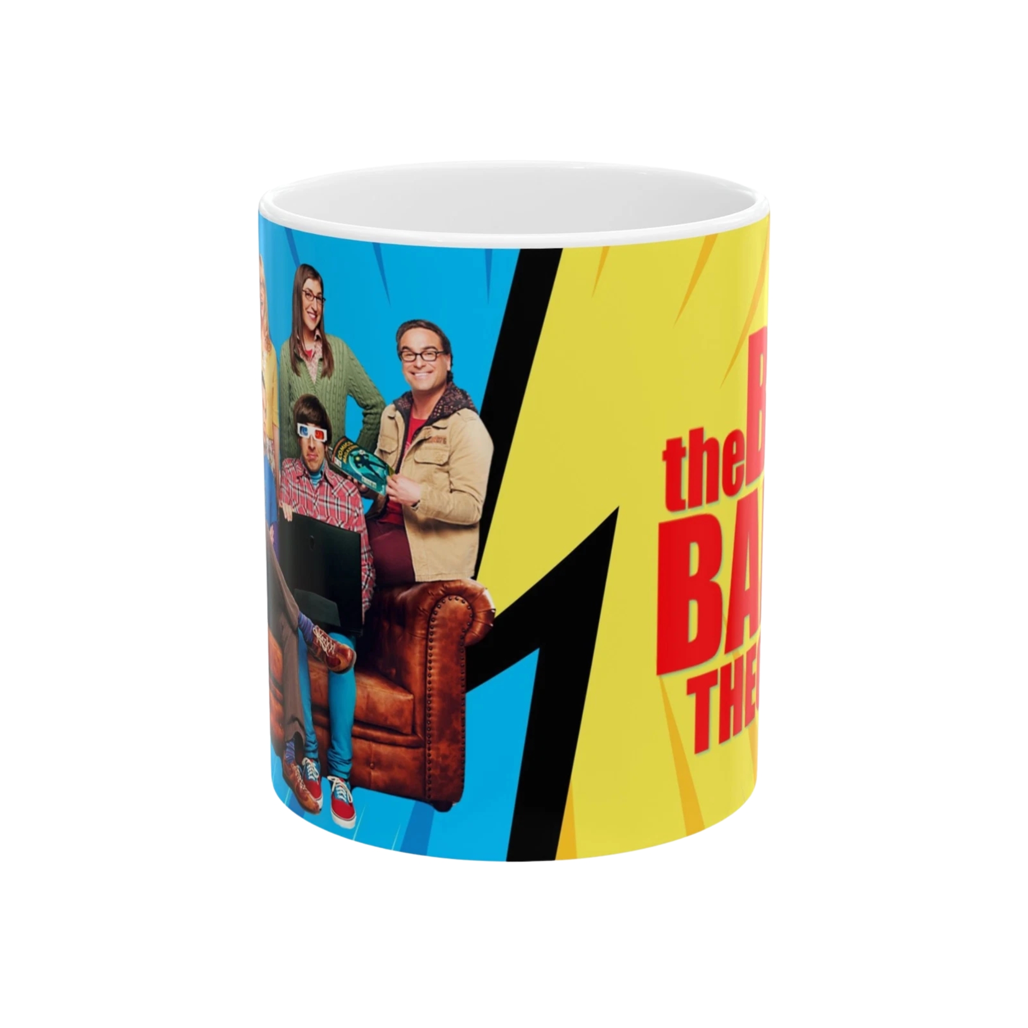 The Big Bang Theory Collective Character Portrait Ceramic Mug