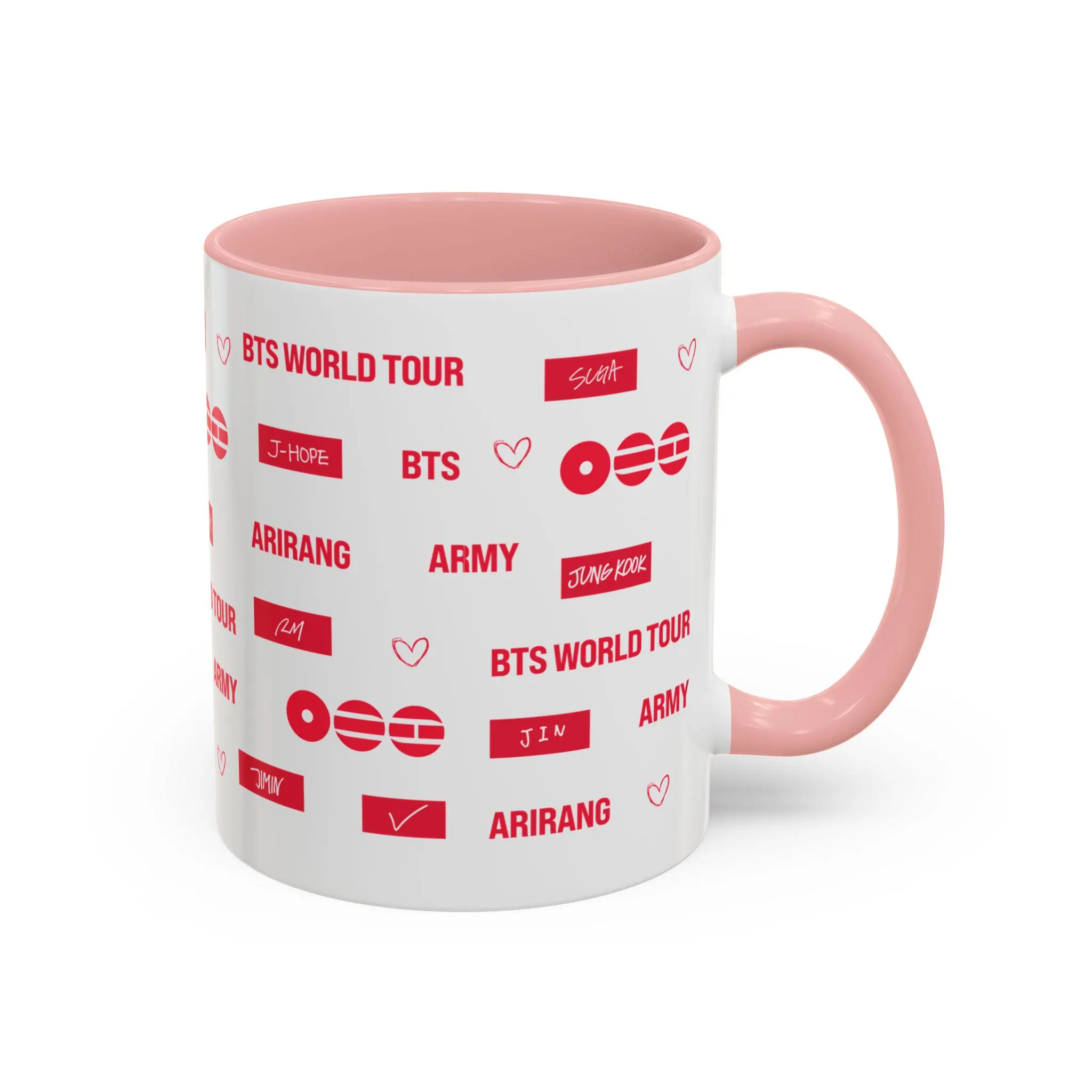 Music Tour Pattern Ceramic Coffee Mug